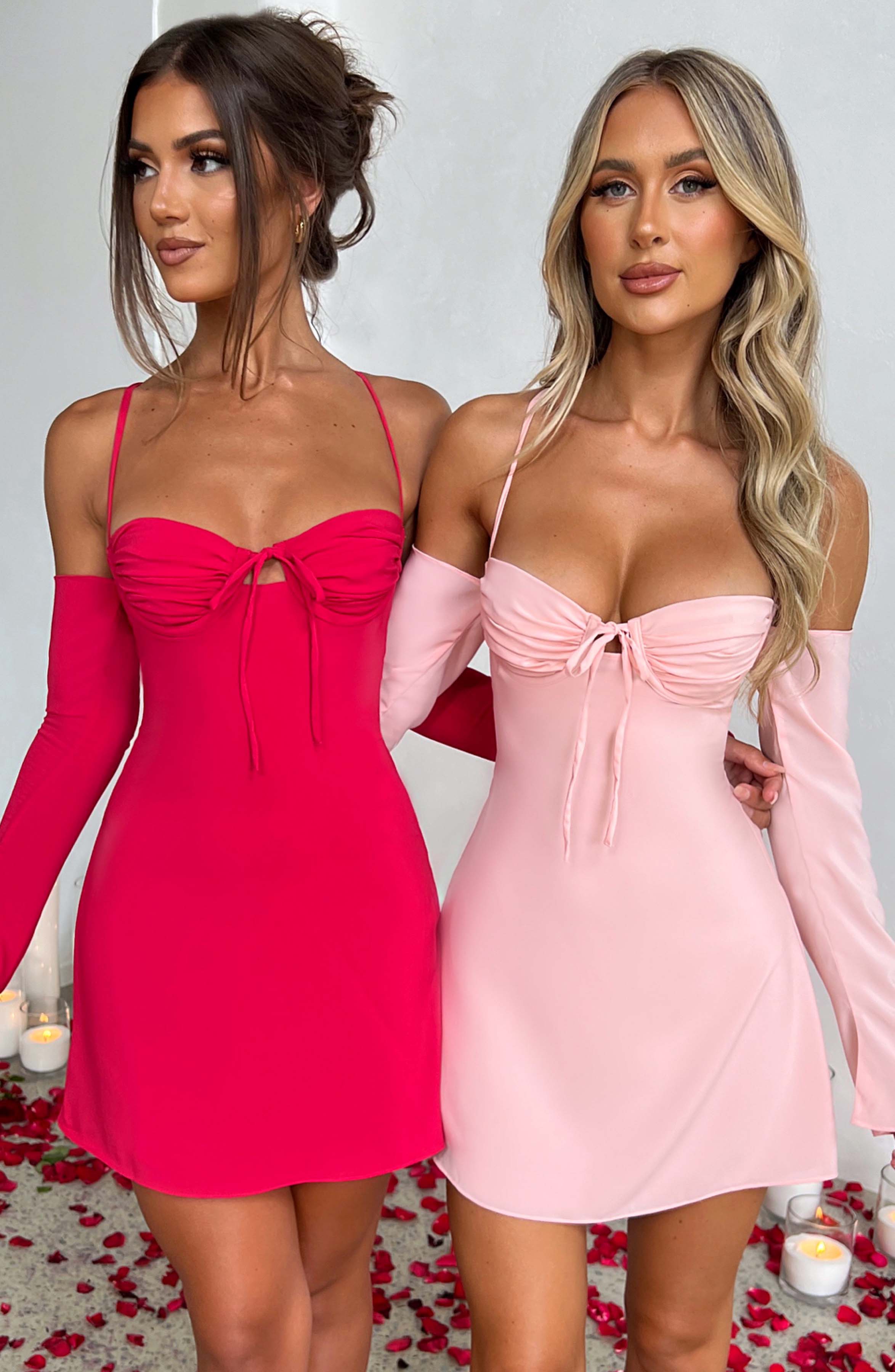 Fiona Mini Dress - Pink - Image 8