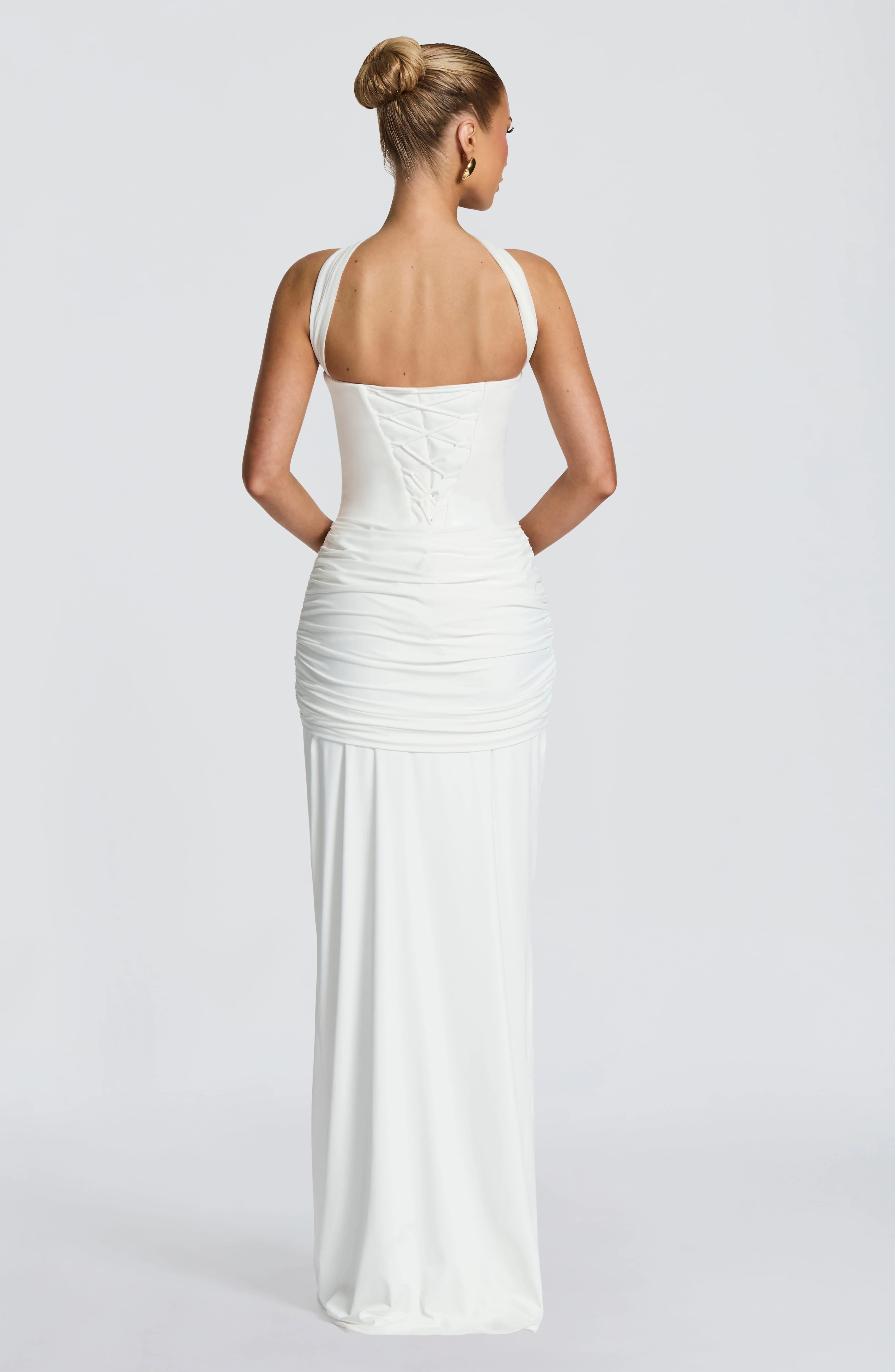 Gia Maxi Dress - Ivory - Image 4