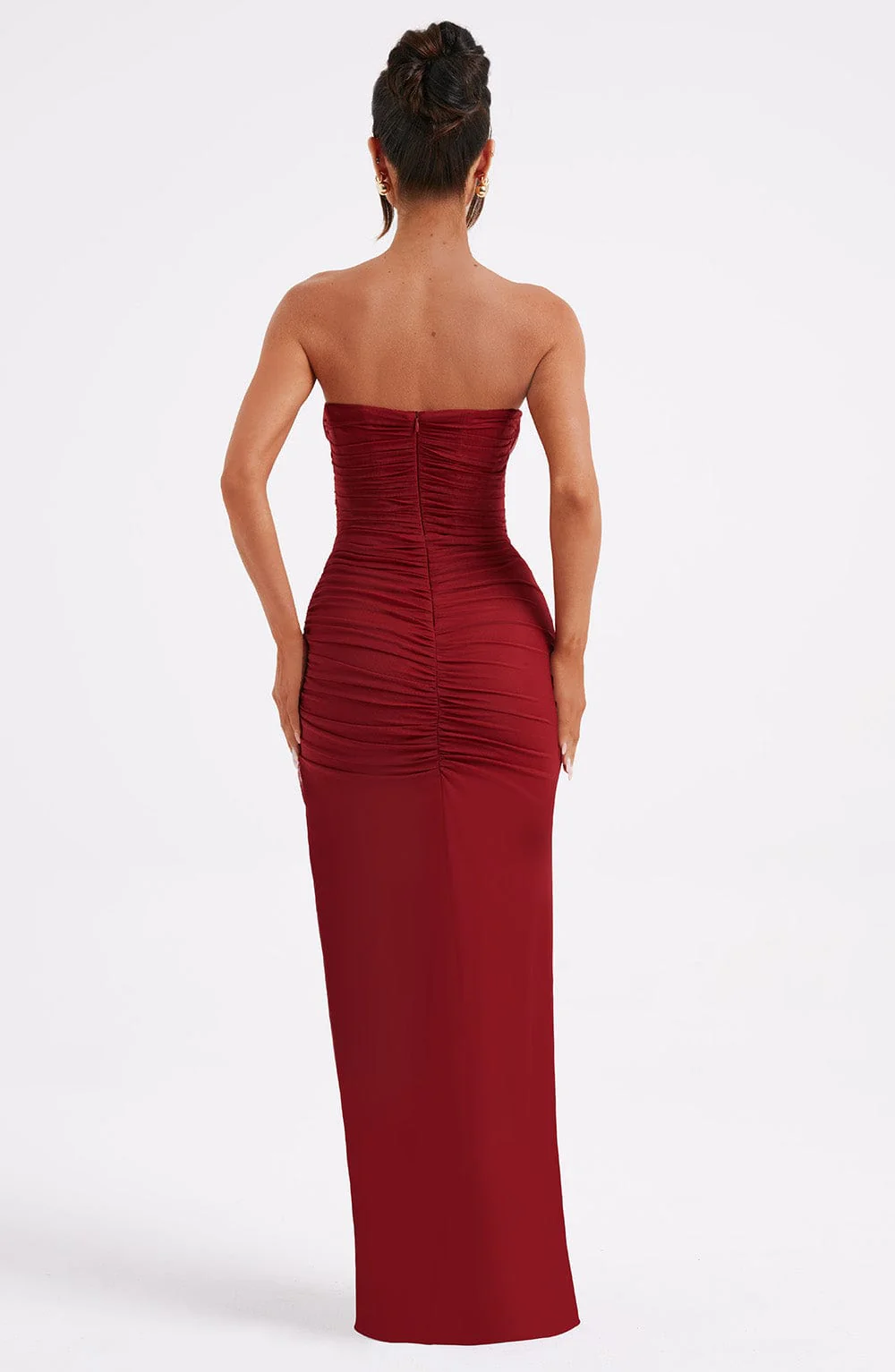 Giovanna Maxi Dress - Wine - Image 4