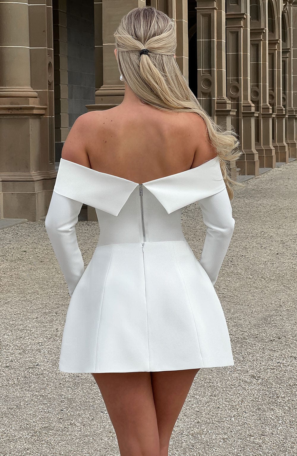 Grace Skort - Ivory - Image 2