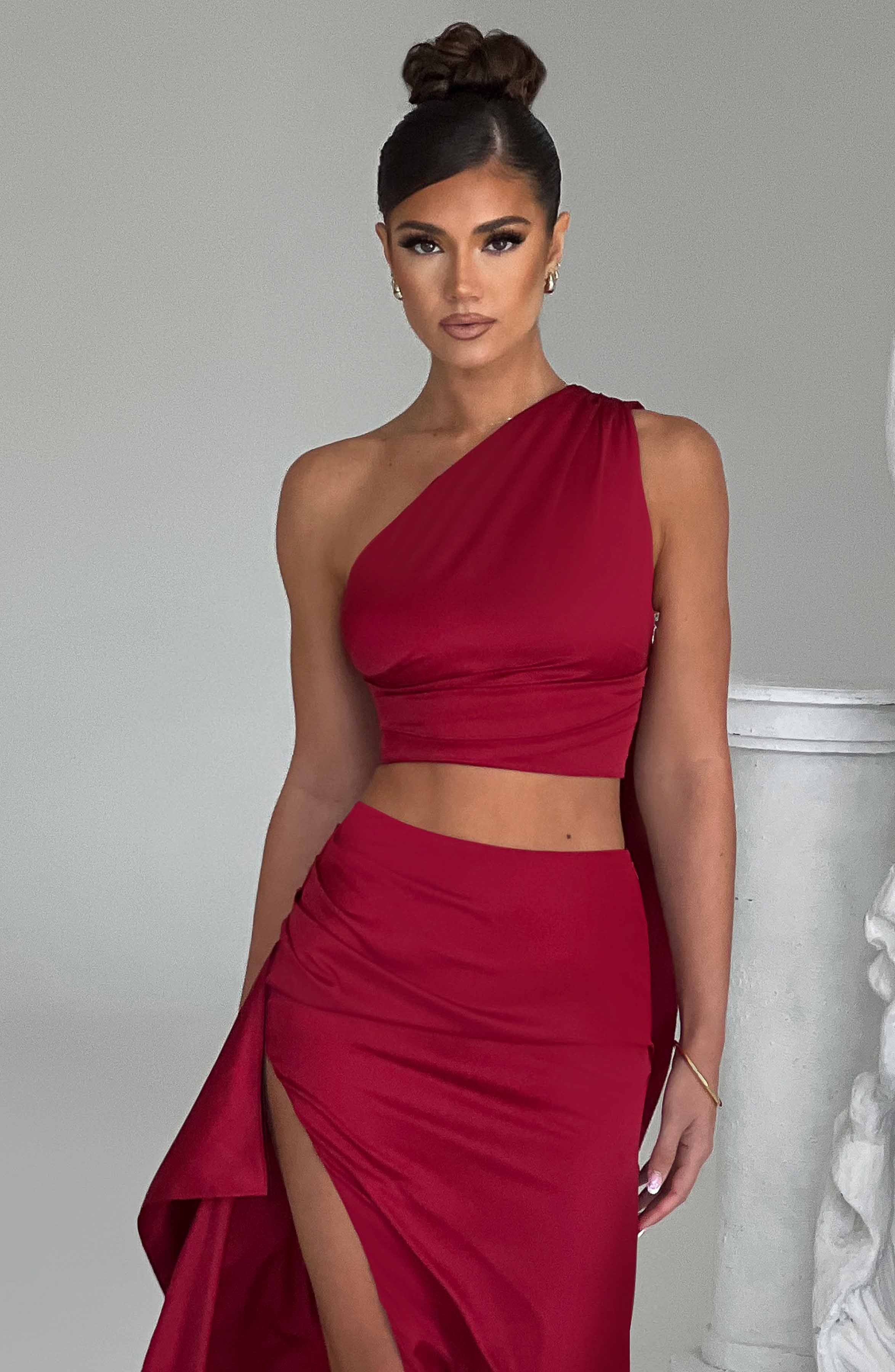 Halsey Top - Wine - Image 10