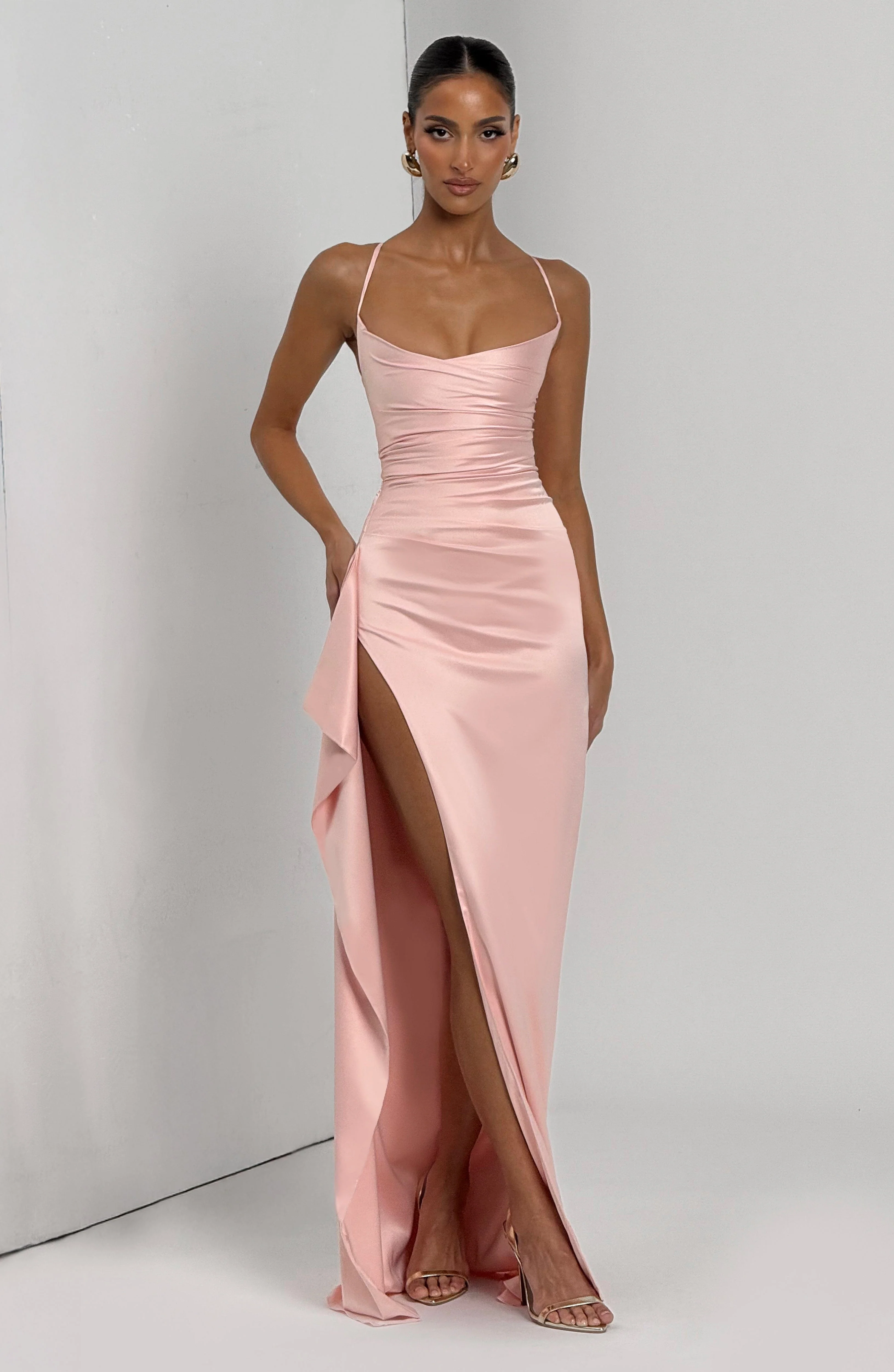Helen Maxi Dress - Blush - Image 7