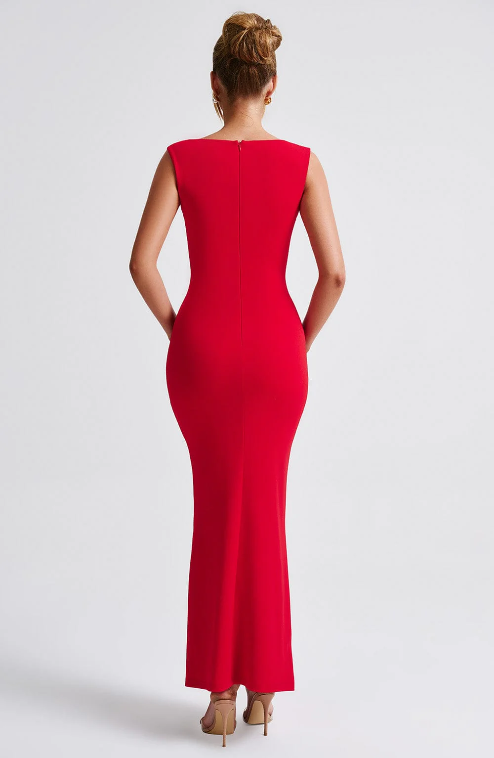 Helena Maxi Dress - Red - Image 8