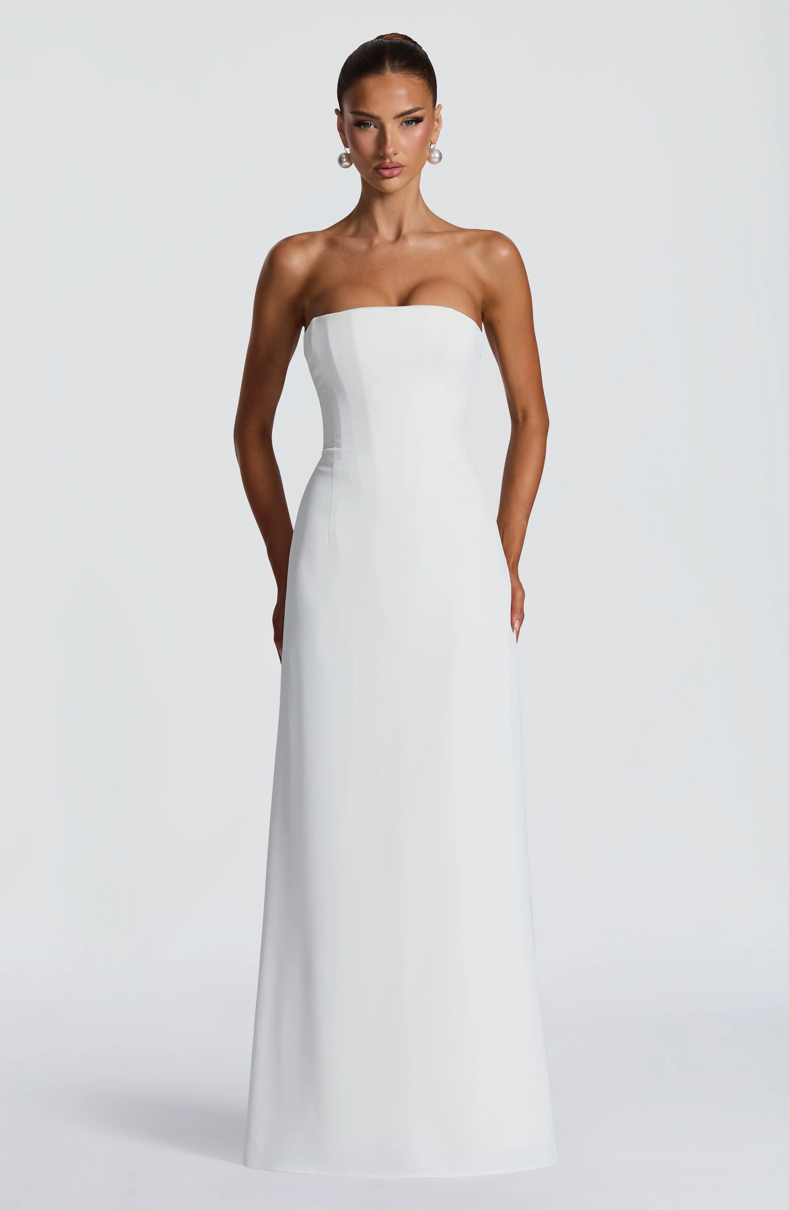 Irmina Maxi Dress - Ivory - Image 10