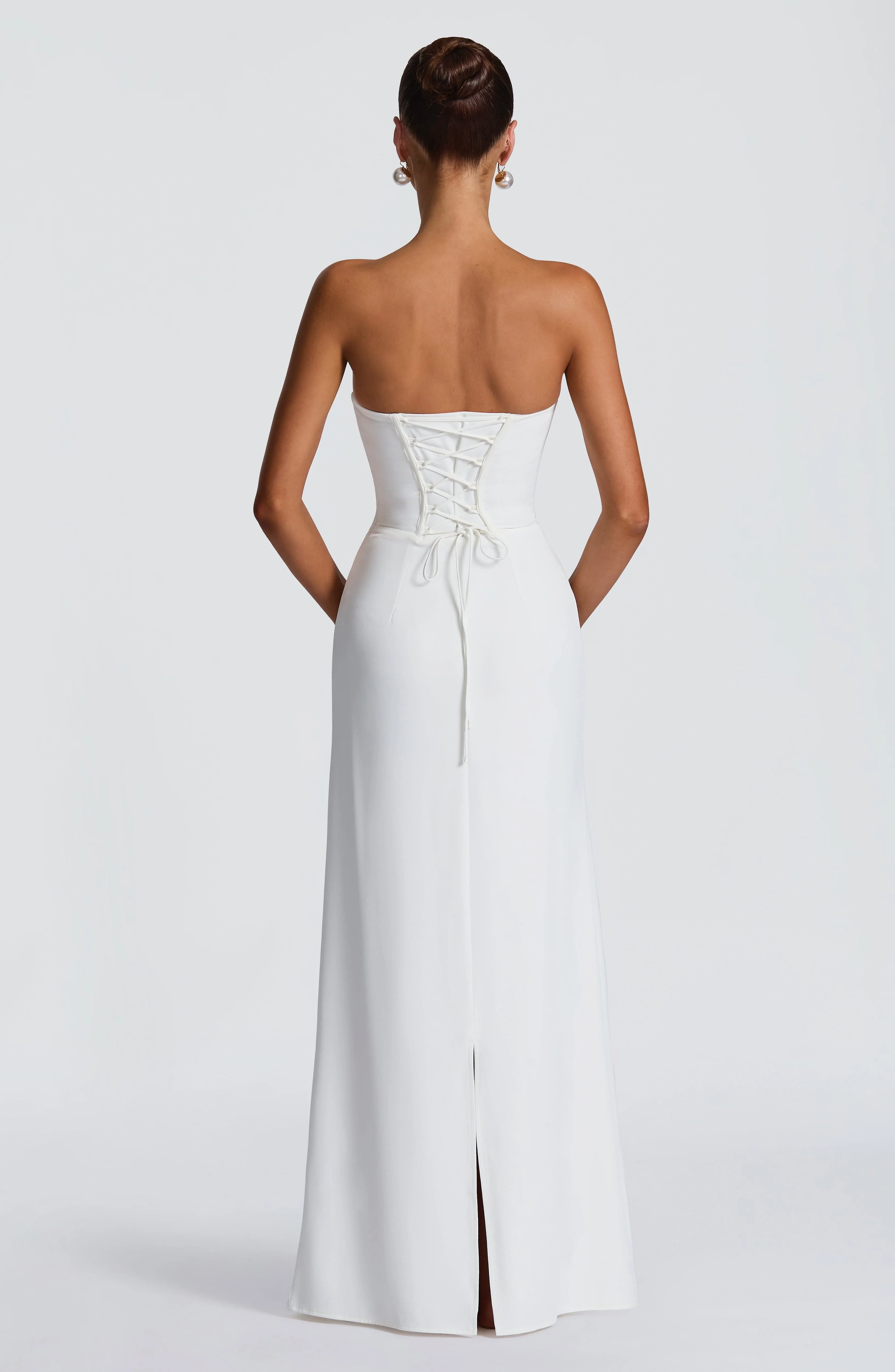 Irmina Maxi Dress - Ivory - Image 5