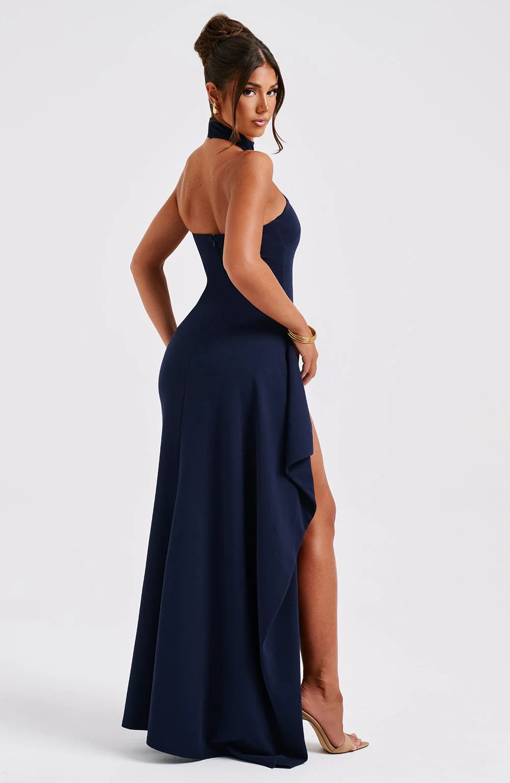 Isadora Maxi Dress - Navy - Image 3