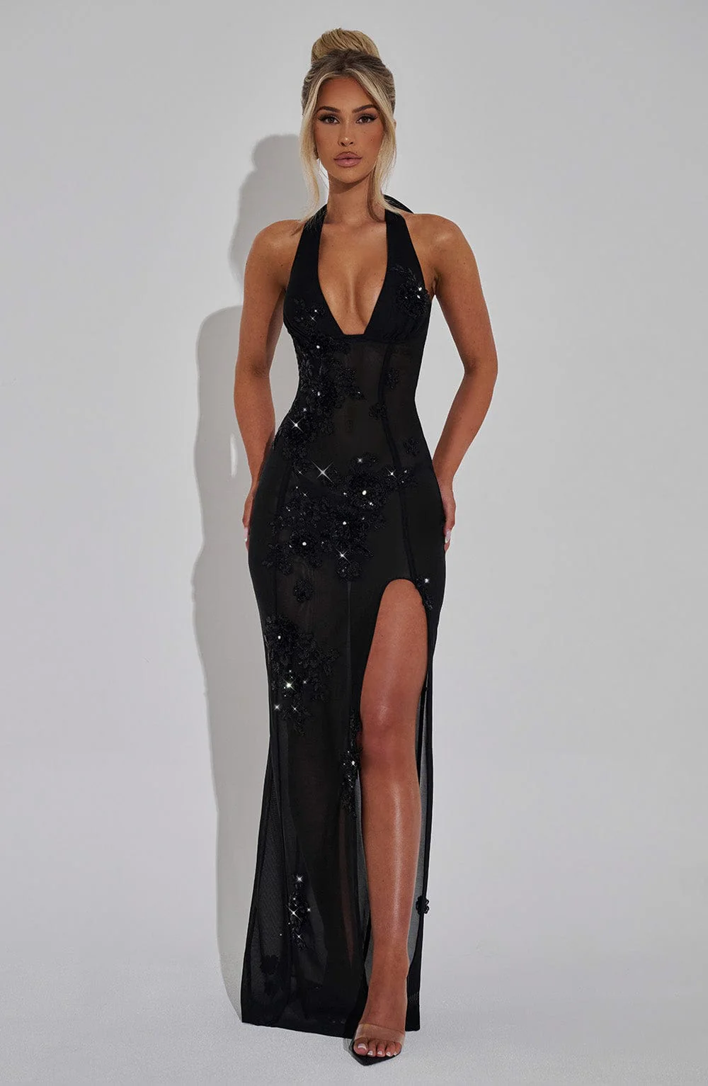 Jacqueline Maxi Dress - Black - Image 8