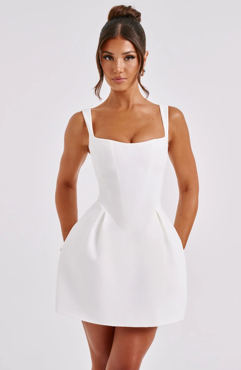 Janiyah Mini Dress - Ivory - Image 4
