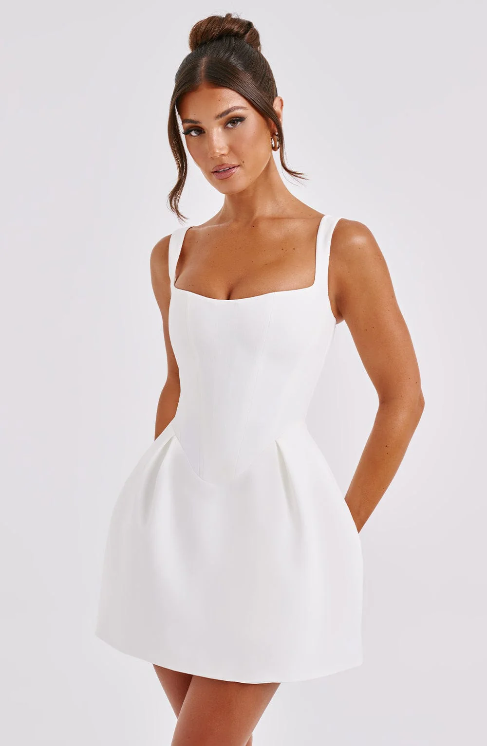 Janiyah Mini Dress - Ivory - Image 5