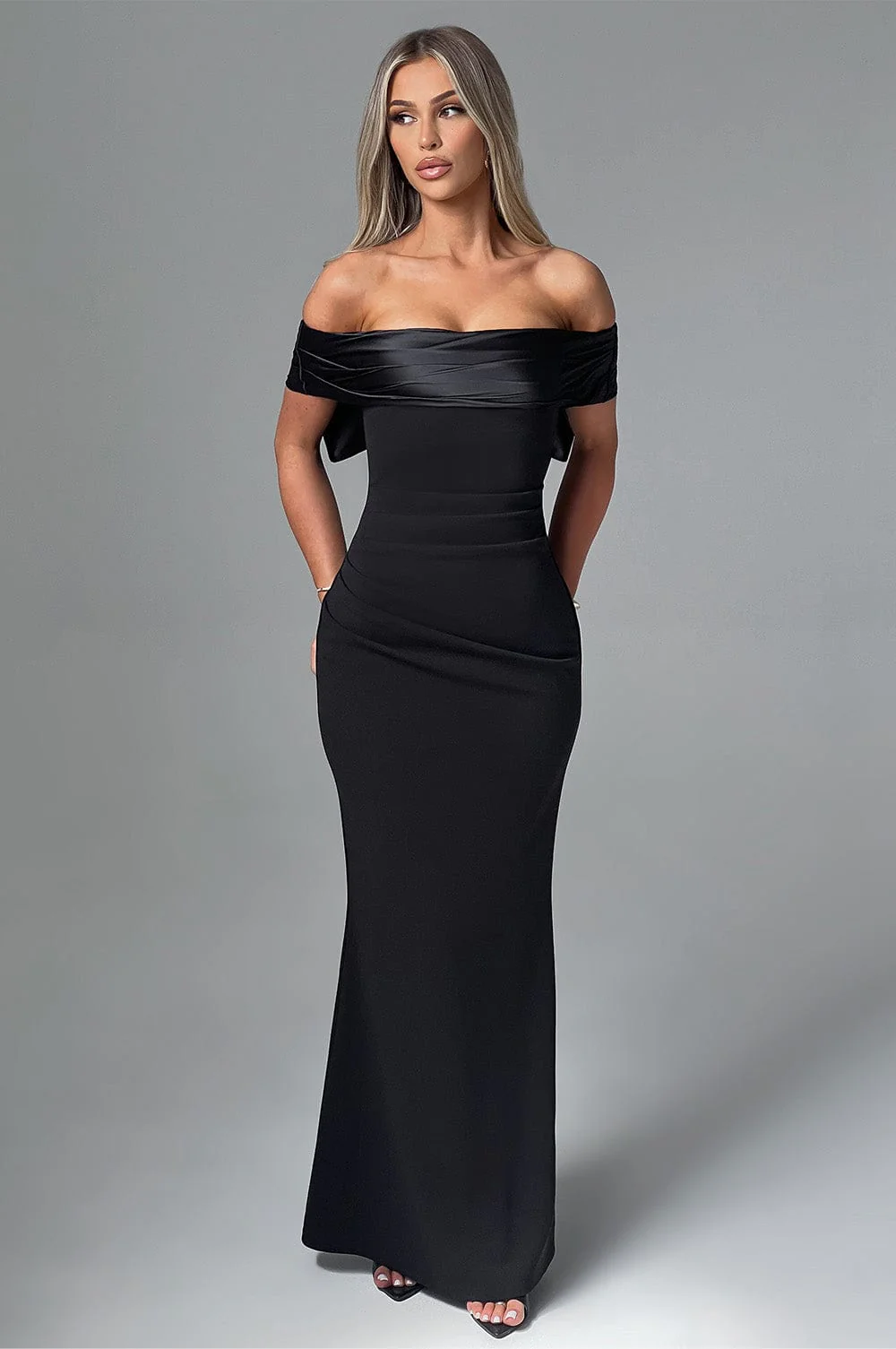 Joanna Maxi Dress - Black - Image 4