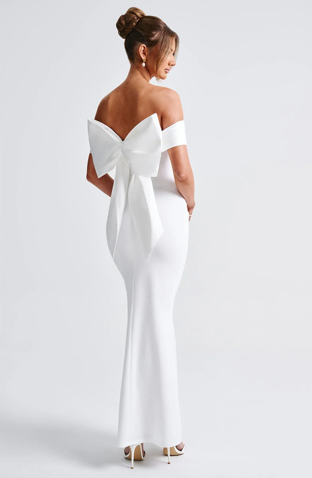 Joanna Maxi Dress - Ivory - Image 15