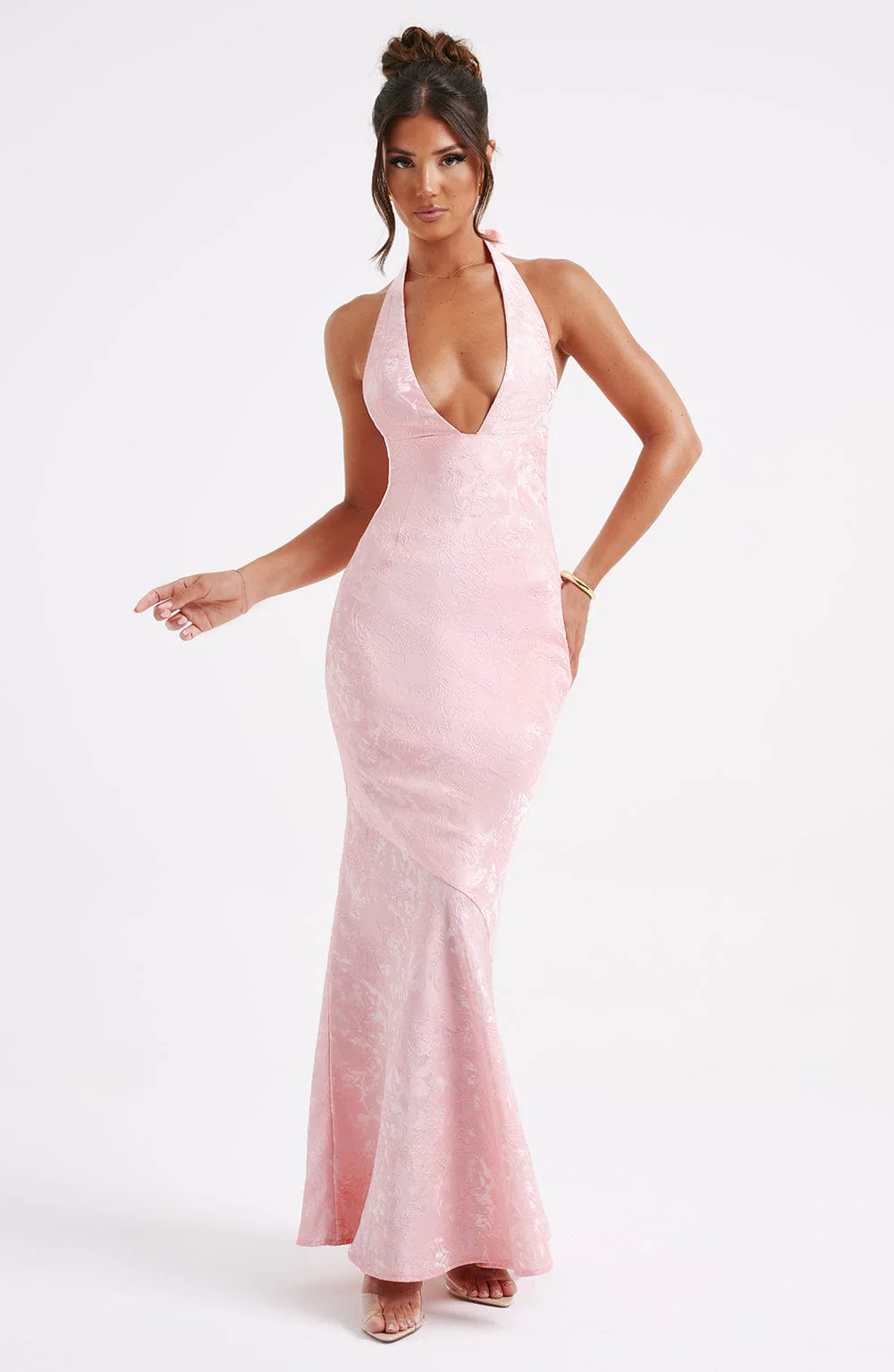 Josephine Maxi Dress - Blush - Image 13
