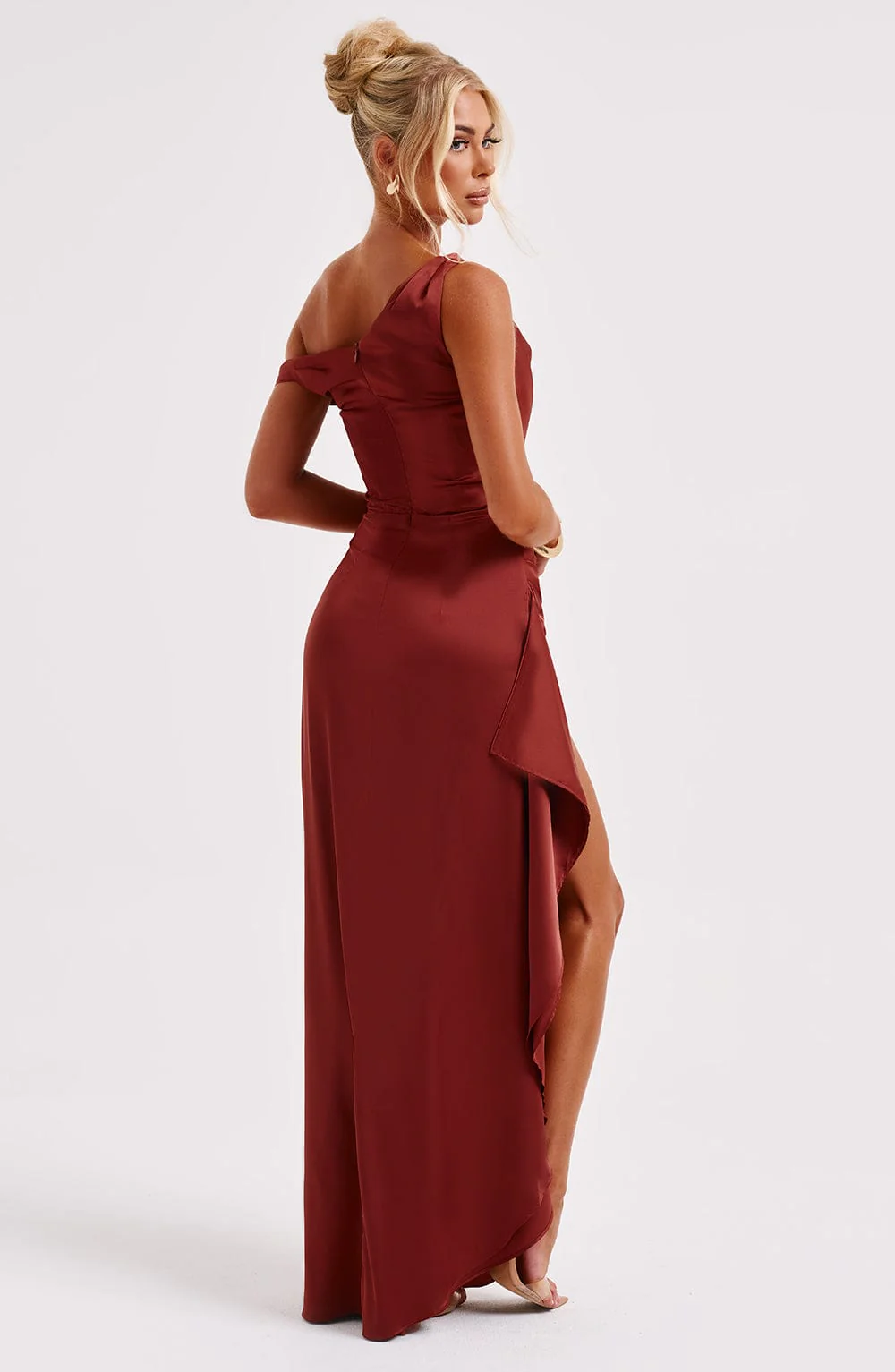 Juliene Maxi Dress - Rust - Image 11