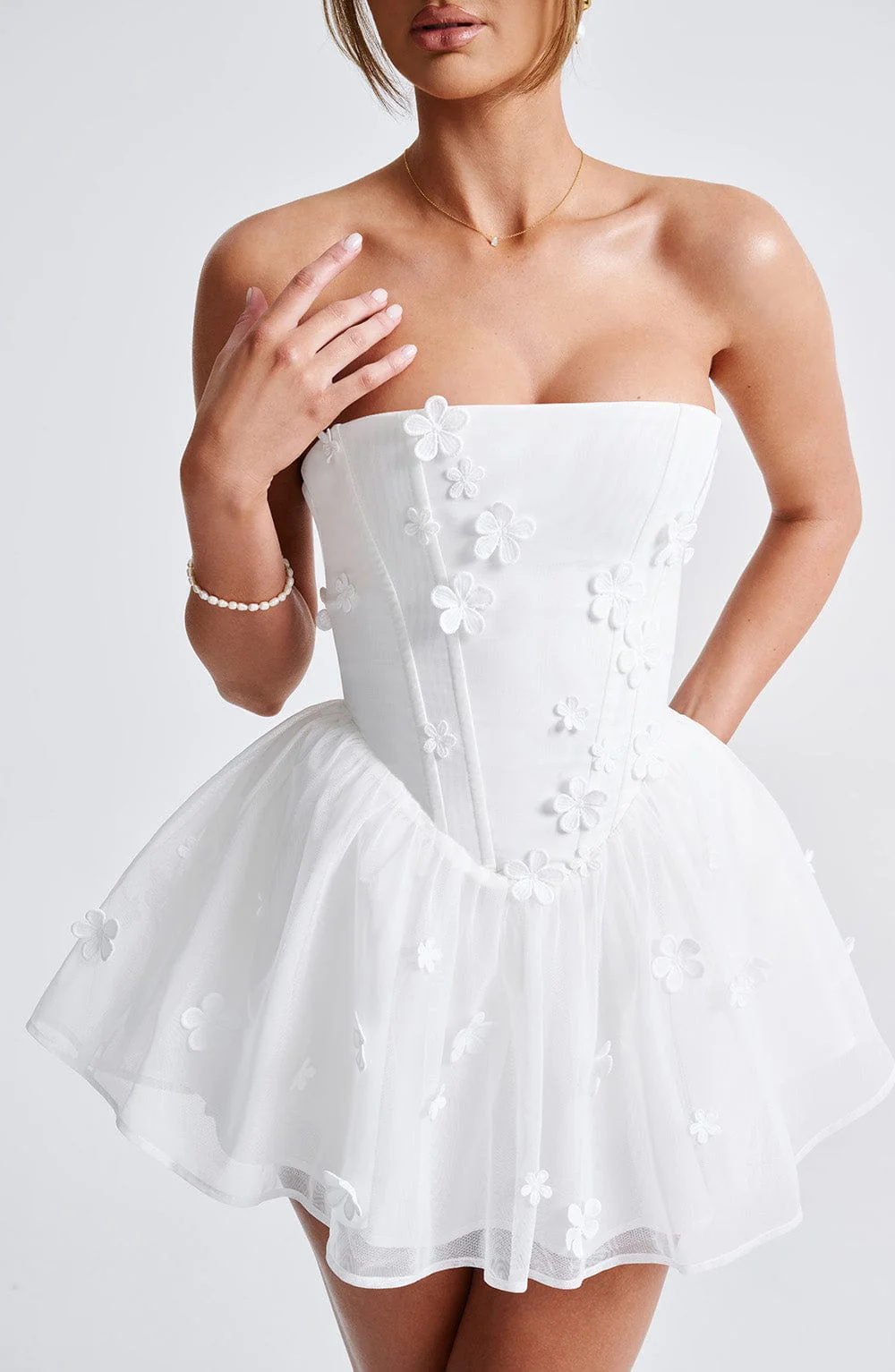 Justina Playsuit - Ivory - Image 10