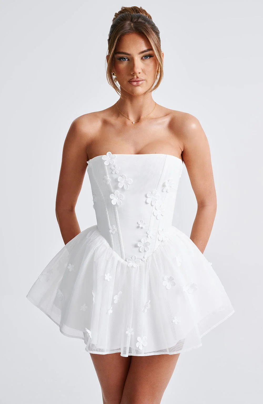 Justina Playsuit - Ivory - Image 14