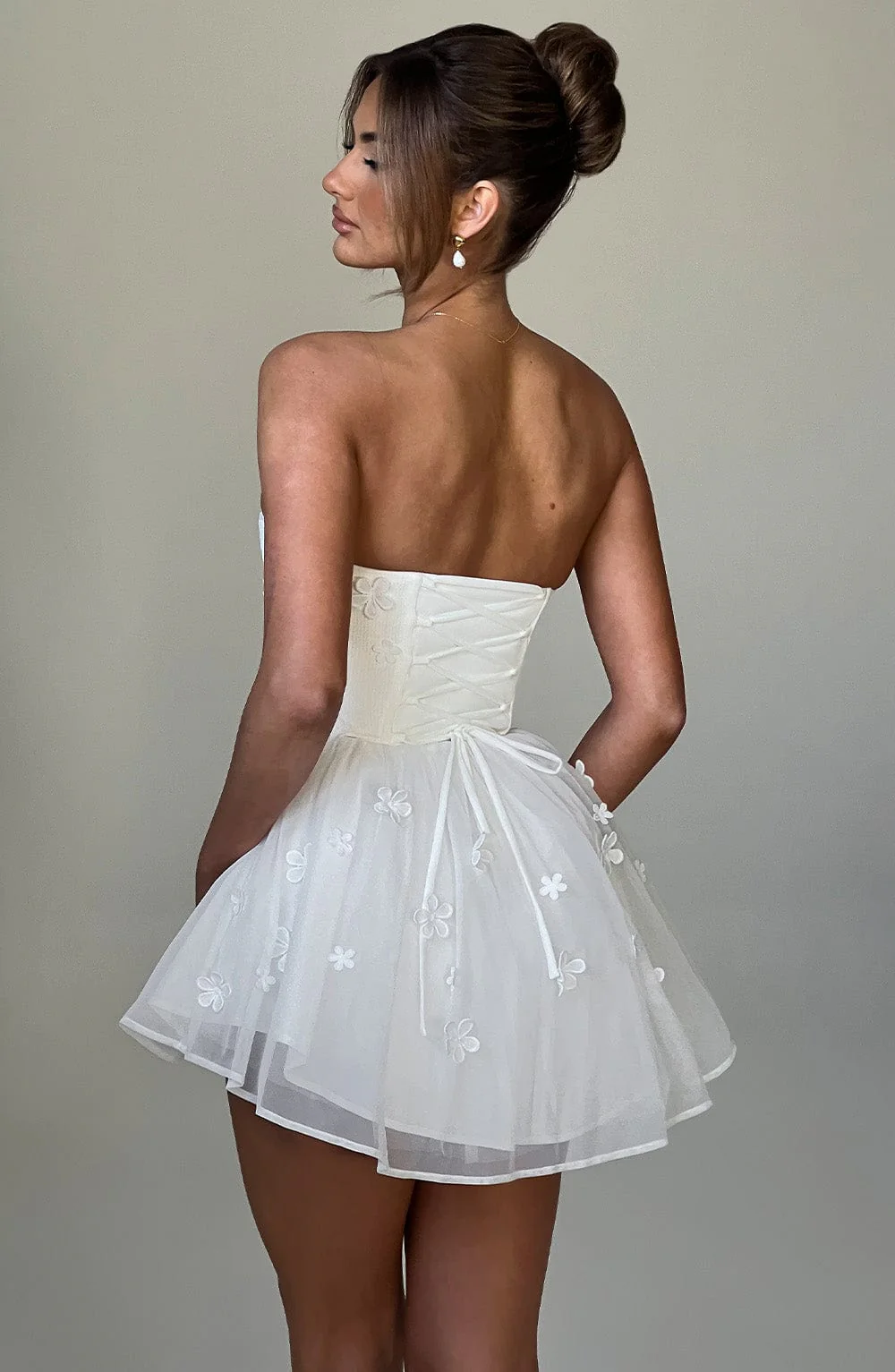 Justina Playsuit - Ivory - Image 7