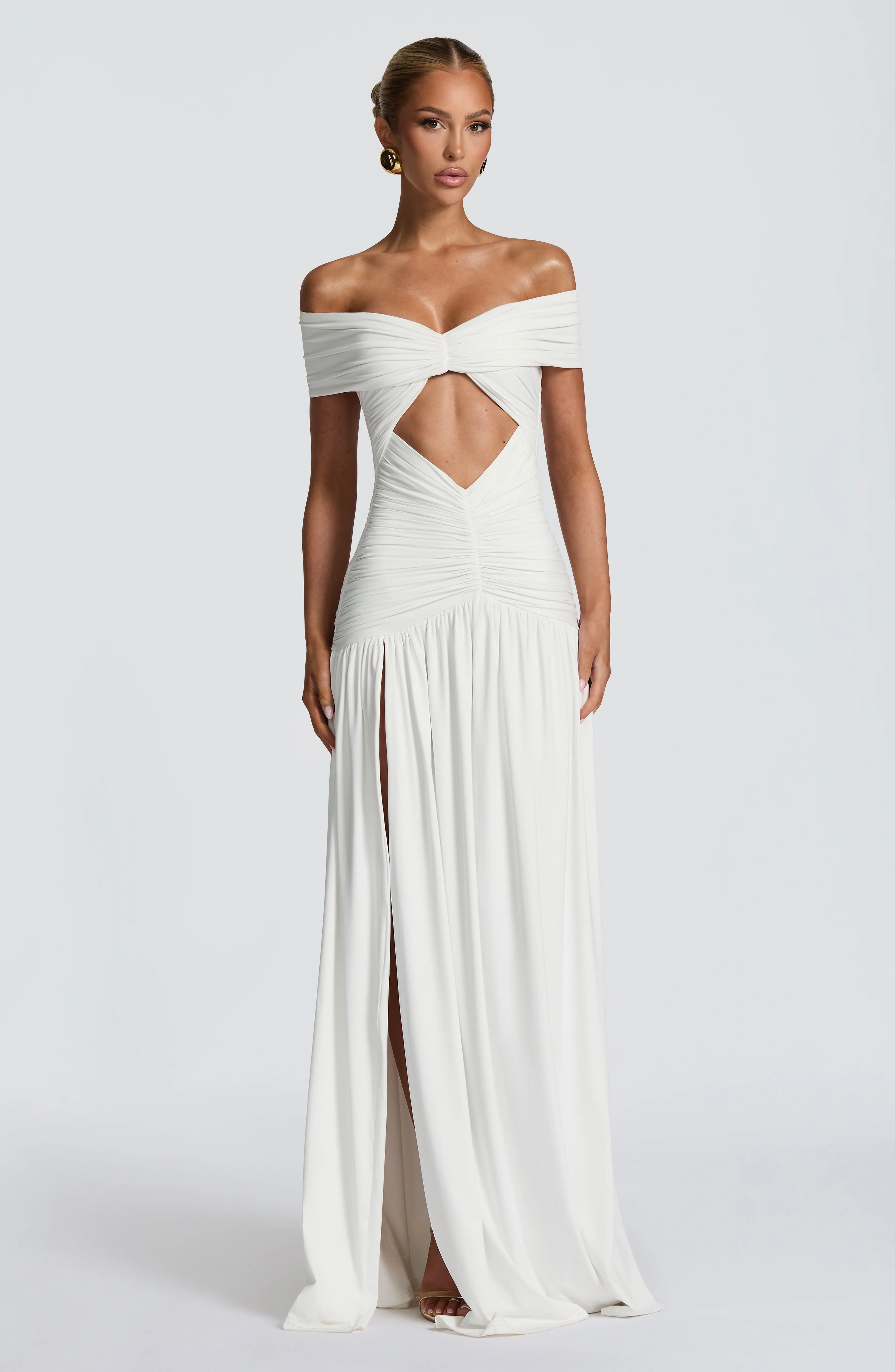 Kathryn Maxi Dress - White - Image 8