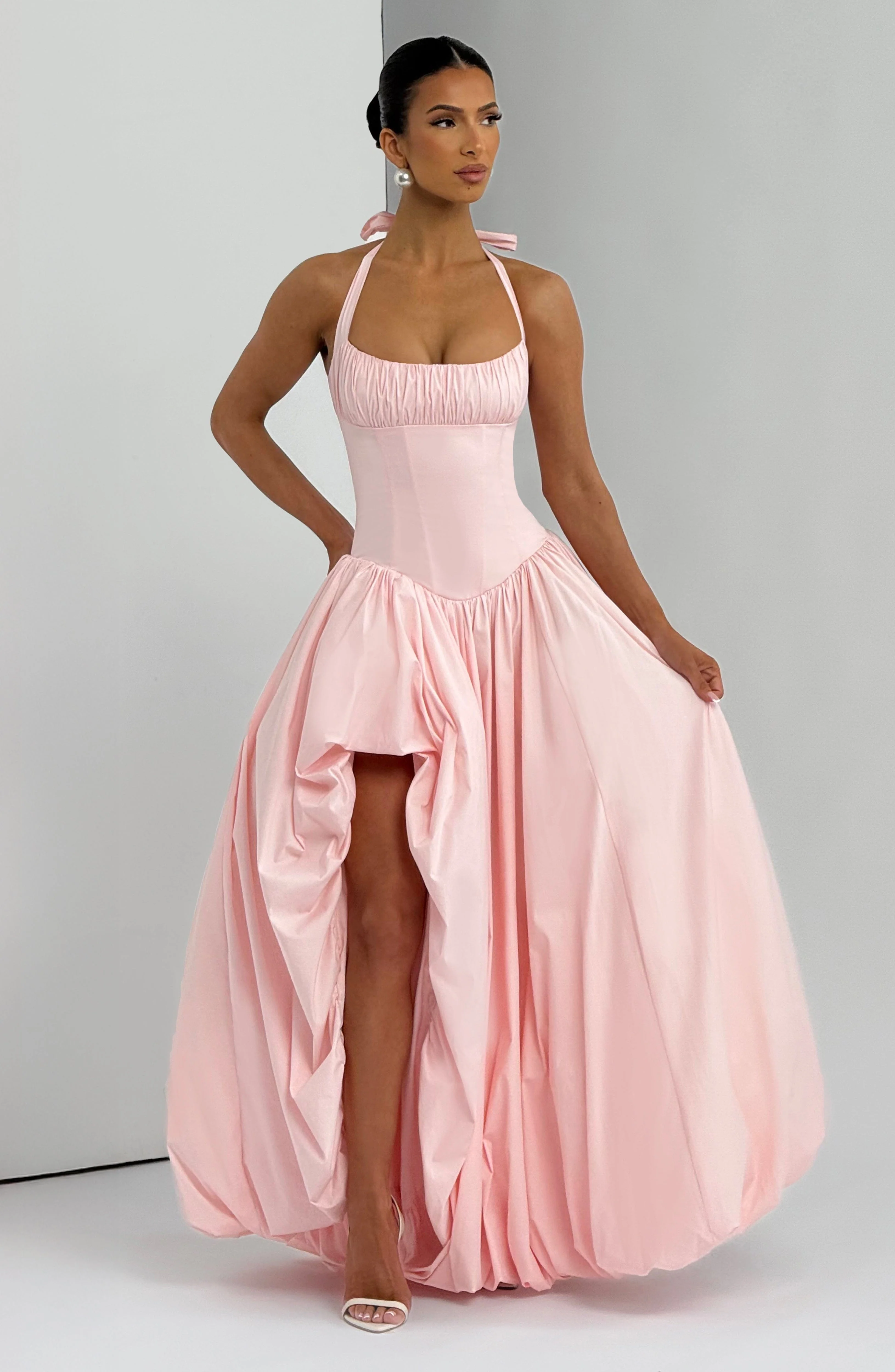 Keira Maxi Dress - Blush - Image 9