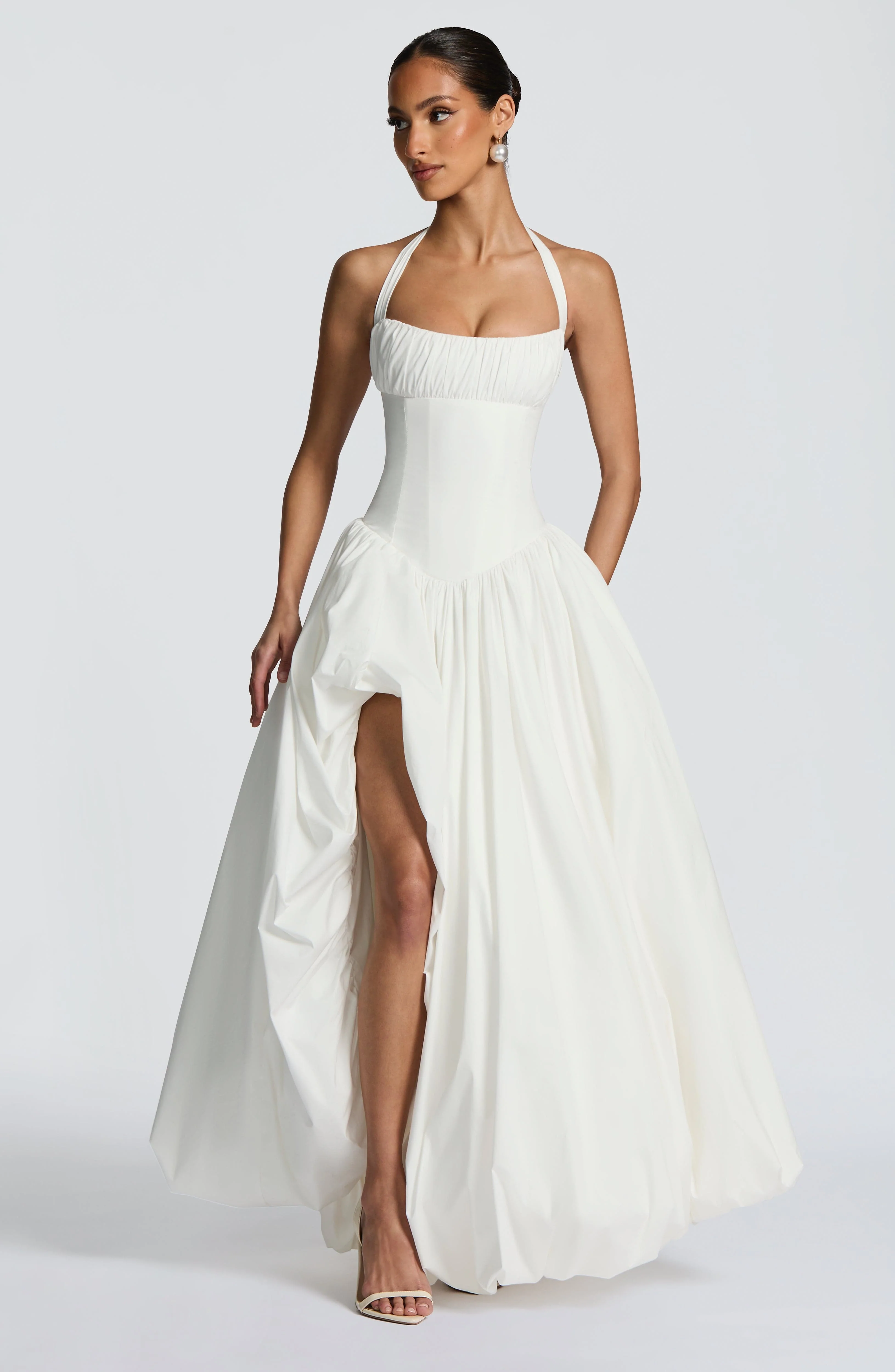 Keira Maxi Dress - Ivory - Image 11