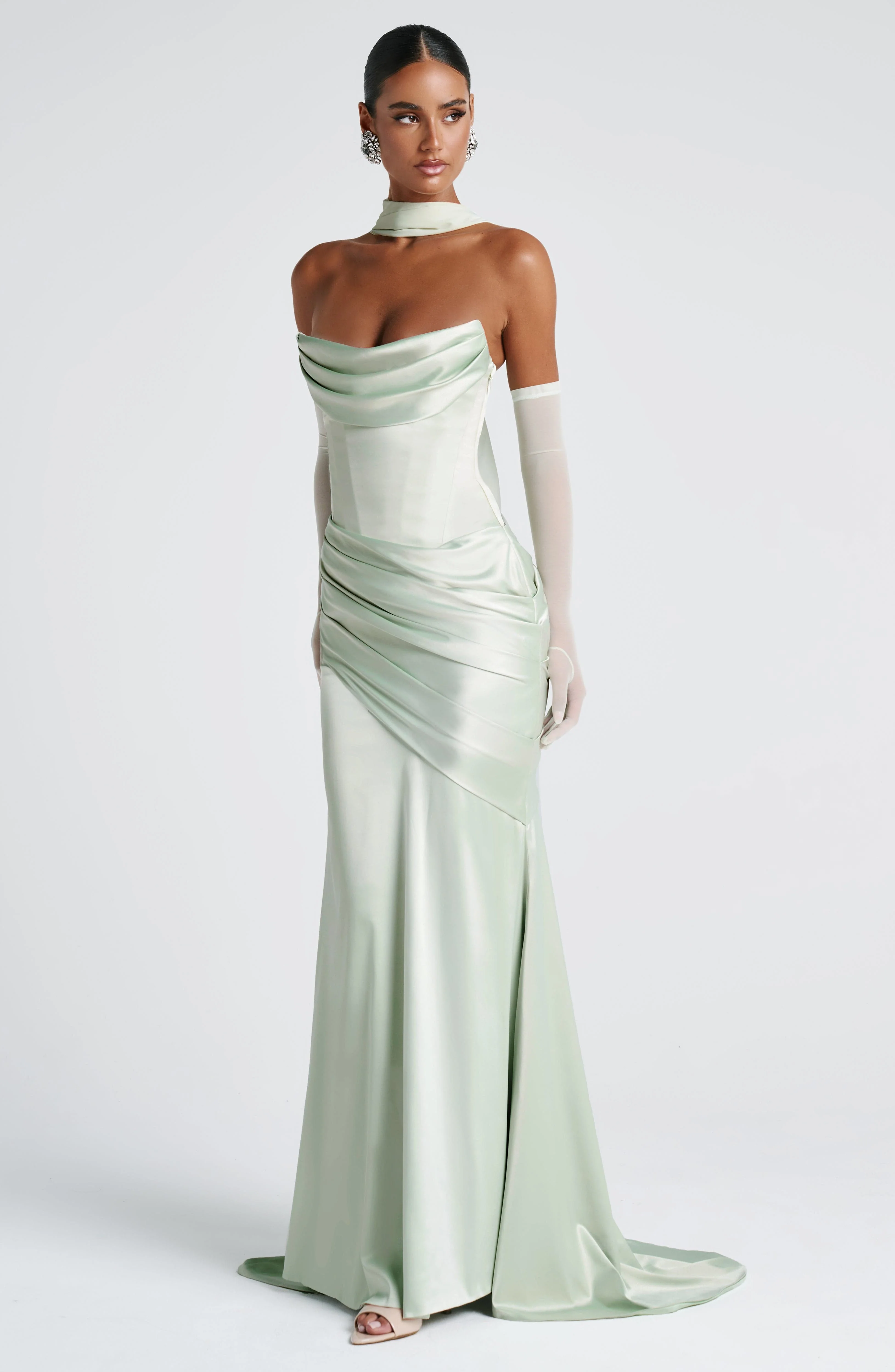 Kensington Maxi Dress - Mint - Image 5