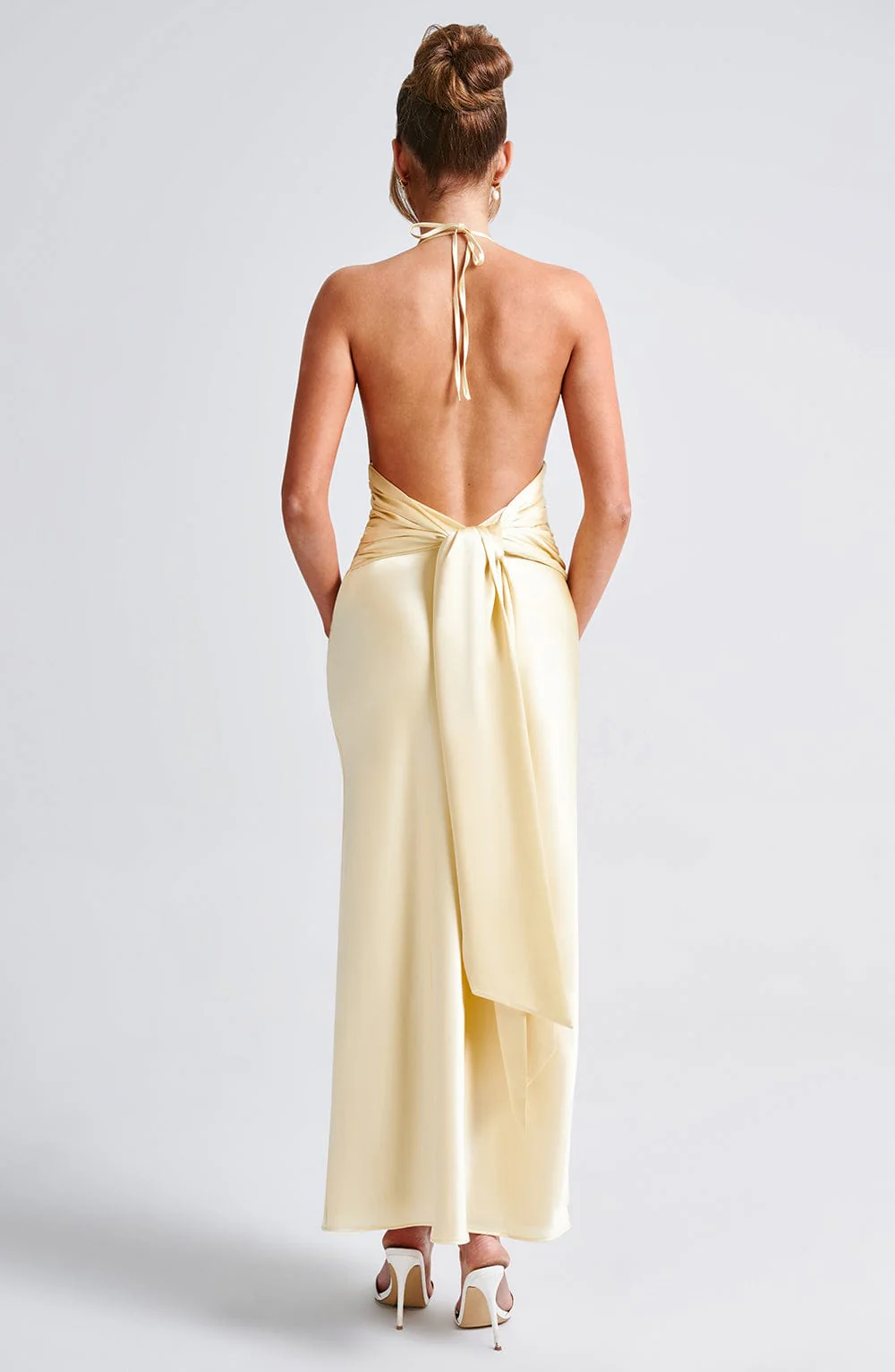 Kiandra Maxi Dress - Lemon - Image 4