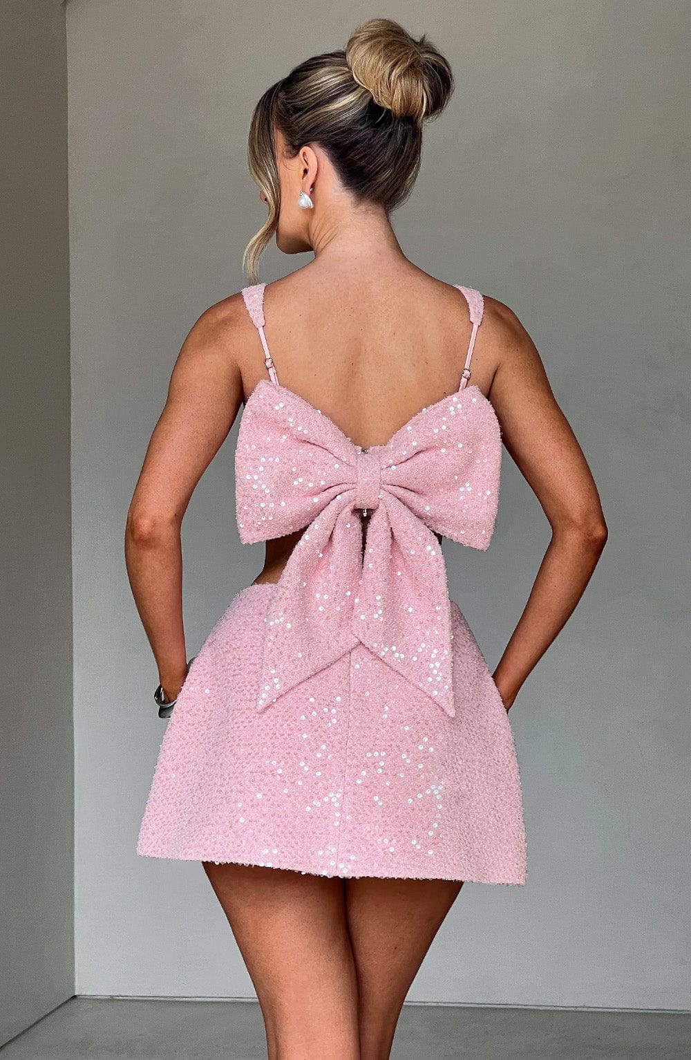 Kiri Mini Skirt - Blush - Image 2