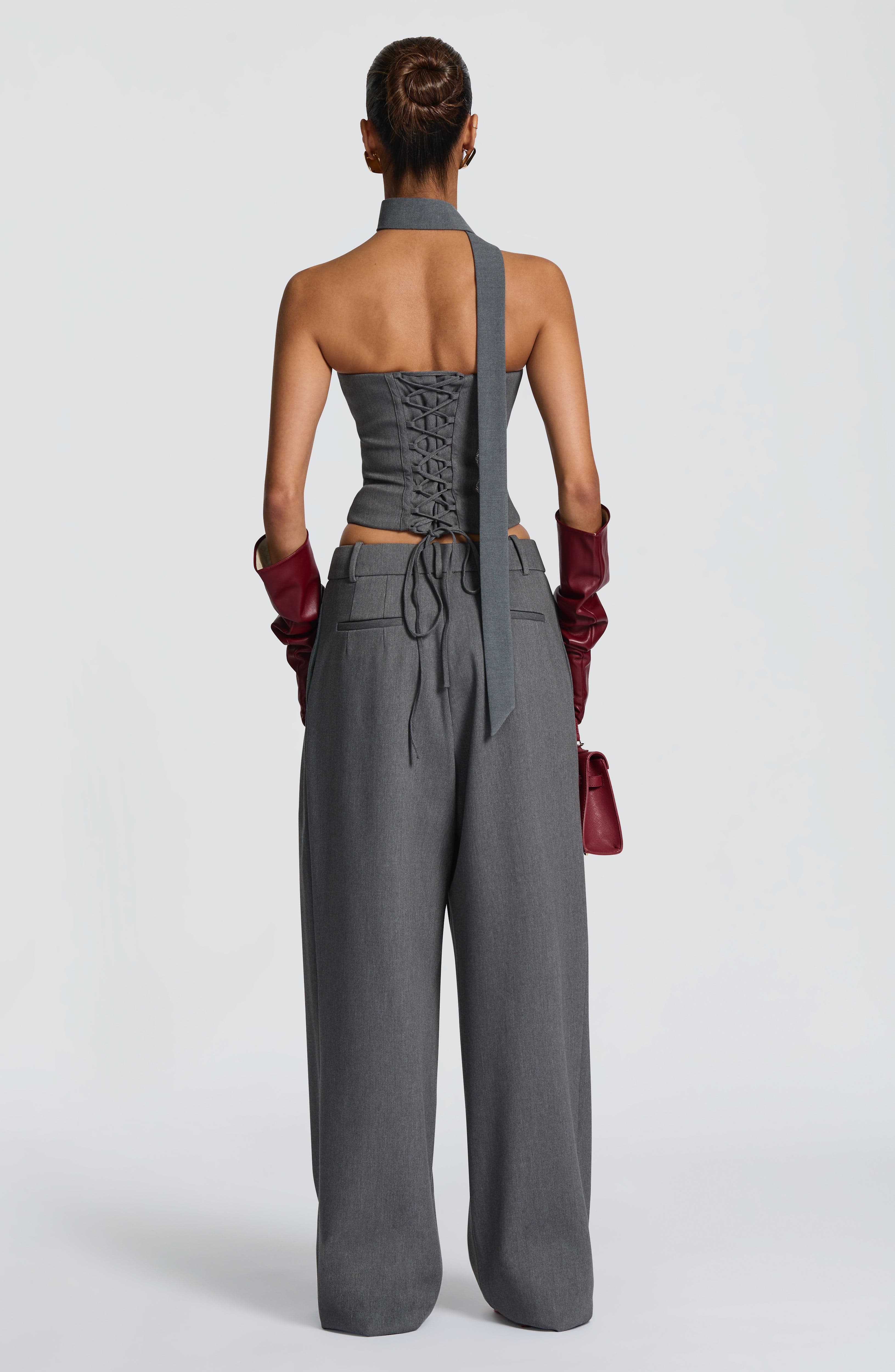 Kirsty Pants - Grey Marl - Image 4