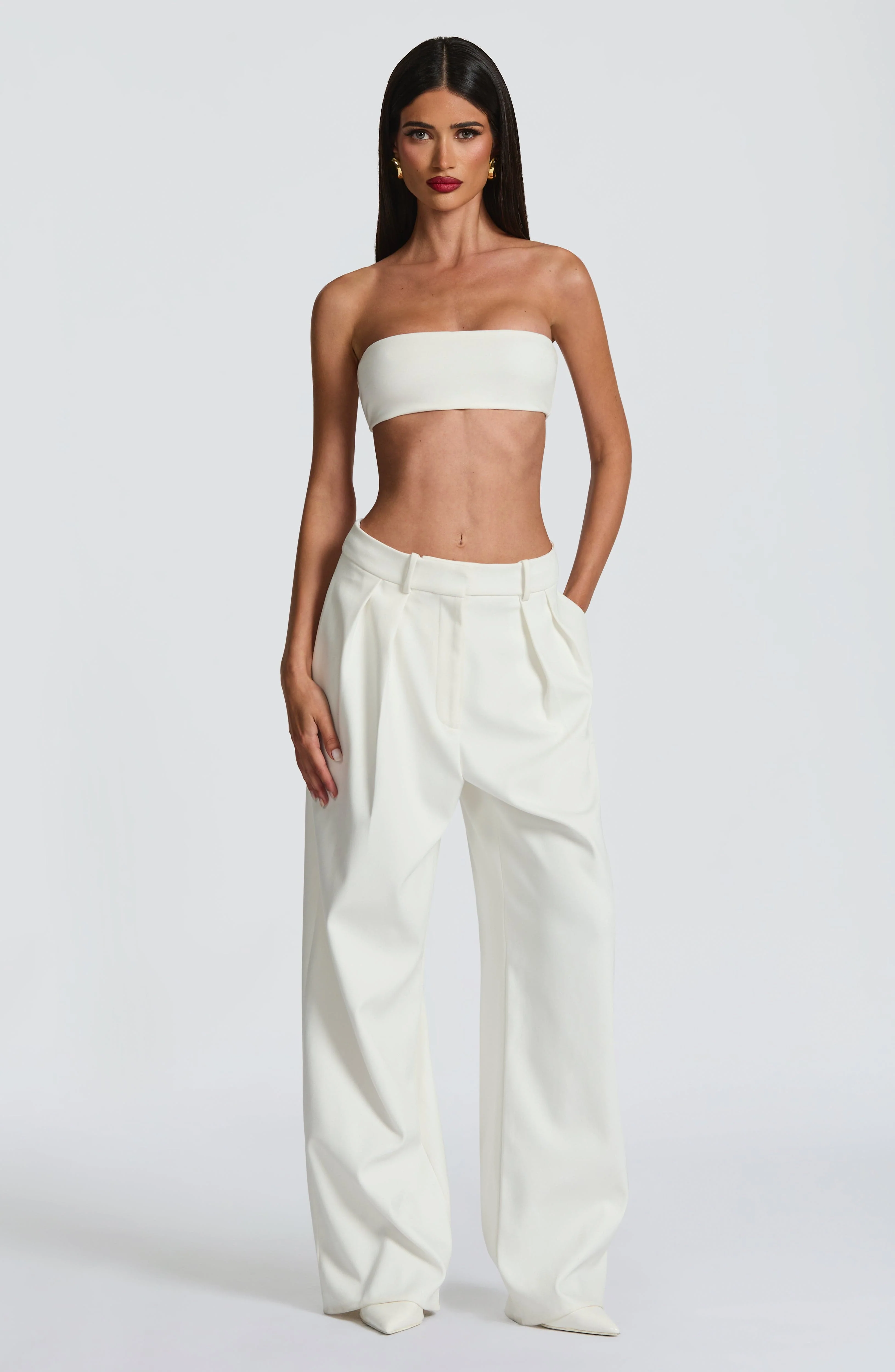 Kirsty Pants - Ivory - Image 2