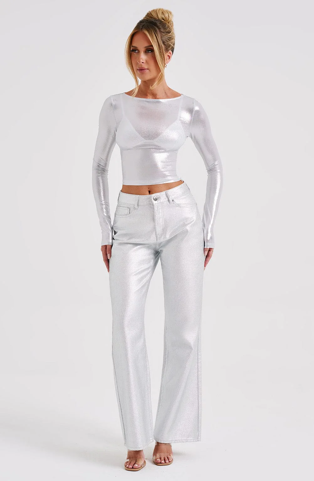 Kyranni Top - Silver - Image 4