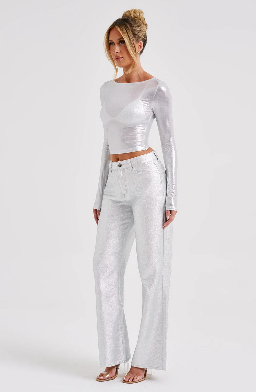 Kyranni Top - Silver - Image 6