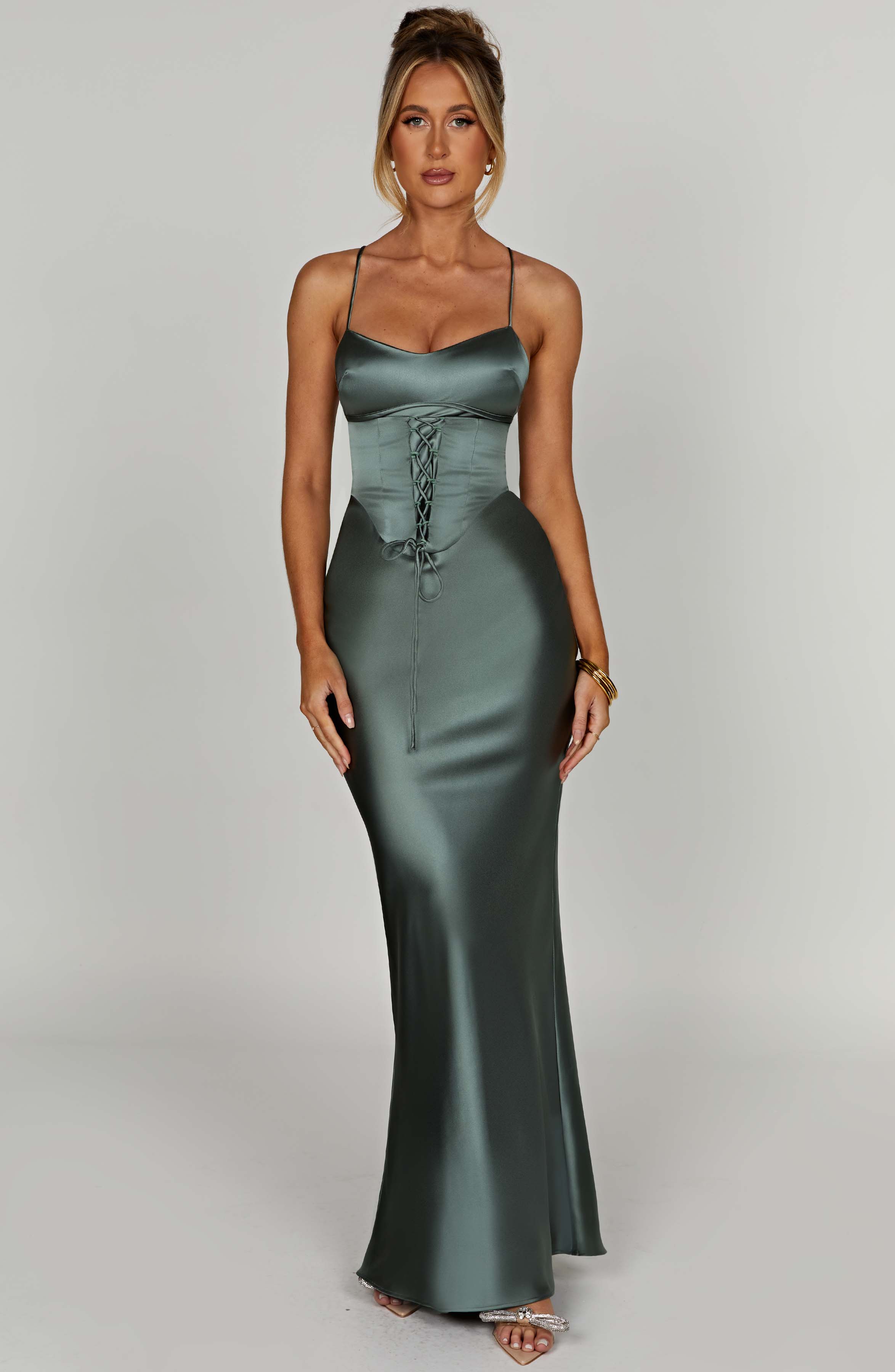 Lillia Maxi Dress - Sage - Image 3