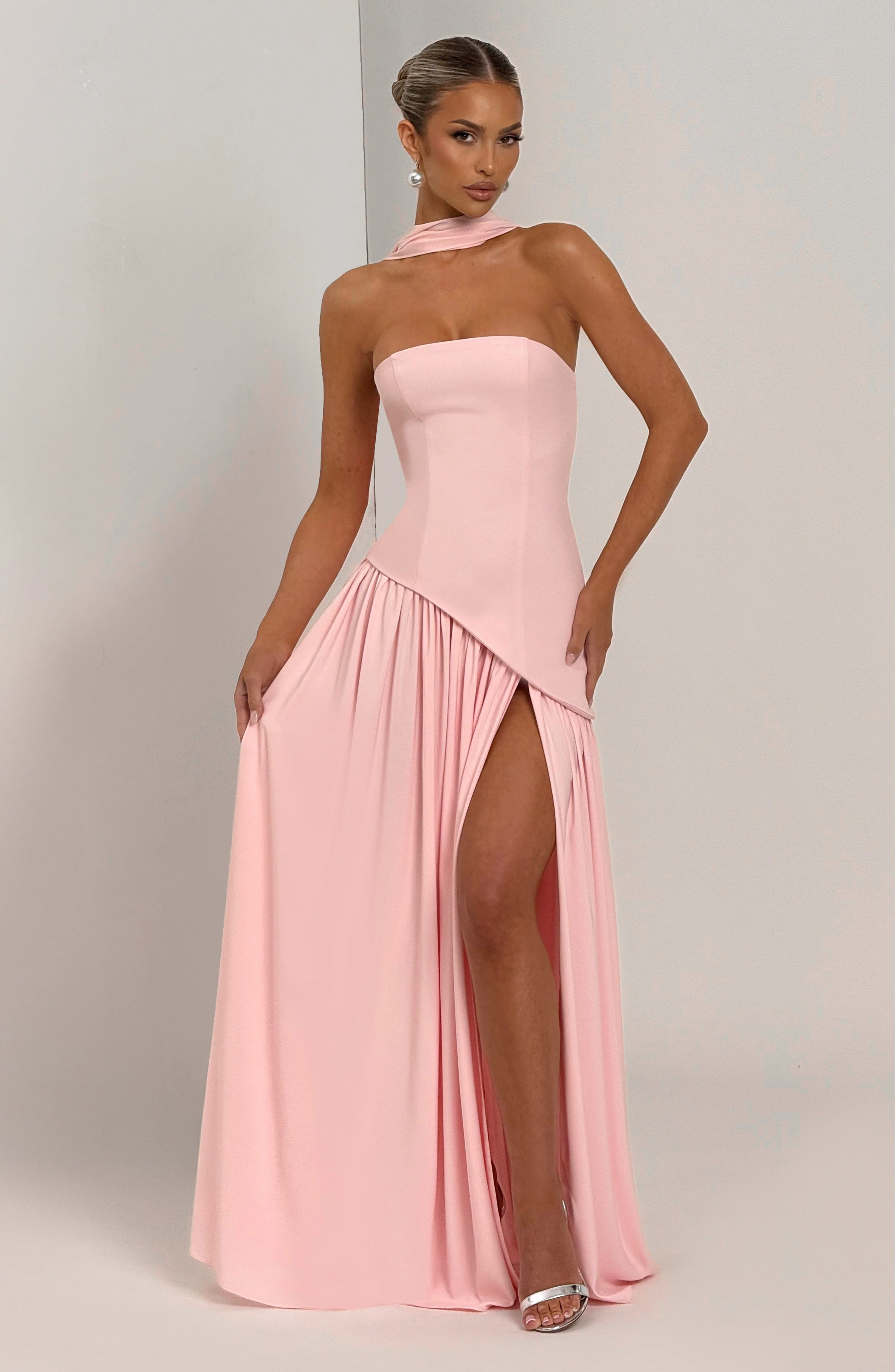 Maliyah Maxi Dress - Blush - Image 7