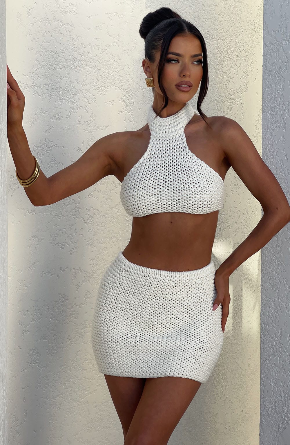 Margot Halter Top - Ivory - Image 3