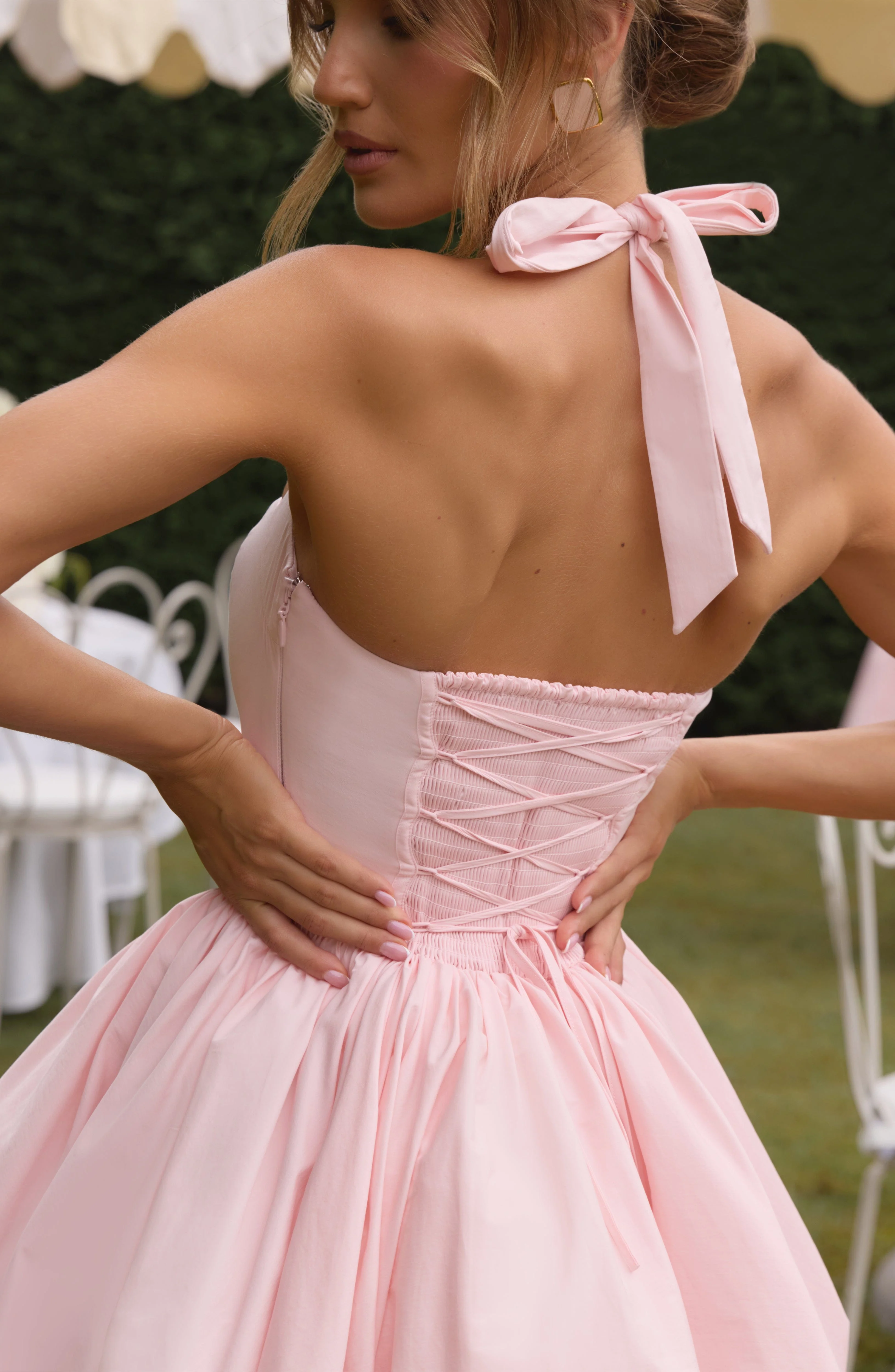 Maricia Mini Dress - Blush - Image 3