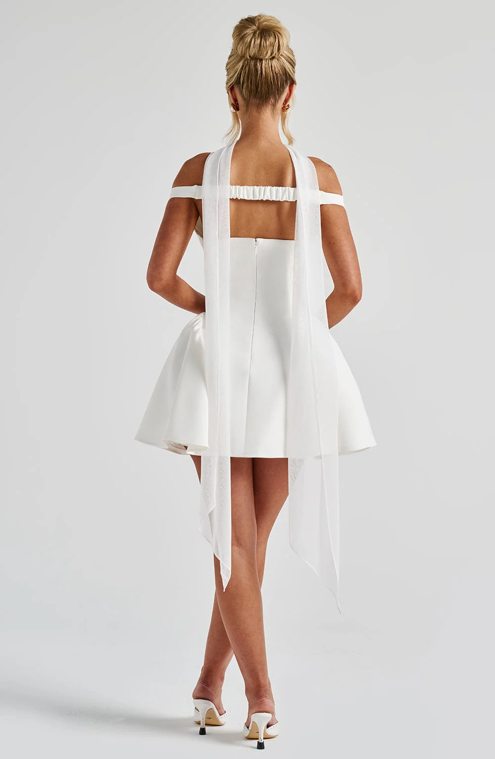 Marla Mini Dress - Ivory - Image 17