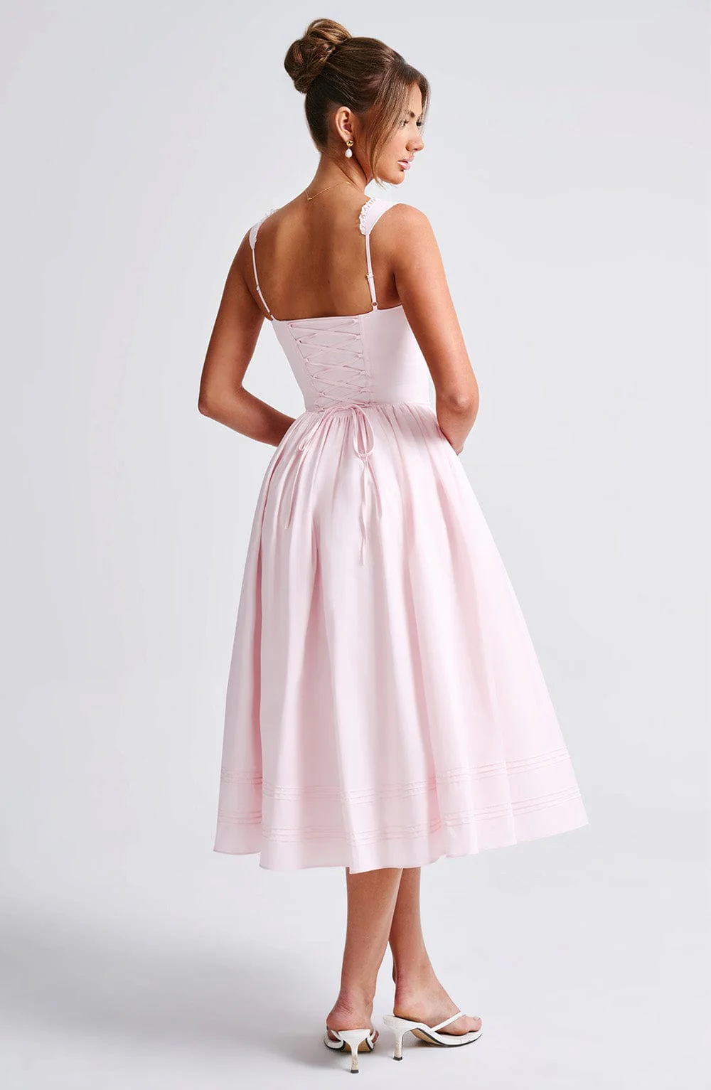 Marlena Midi Dress - Blush - Image 10
