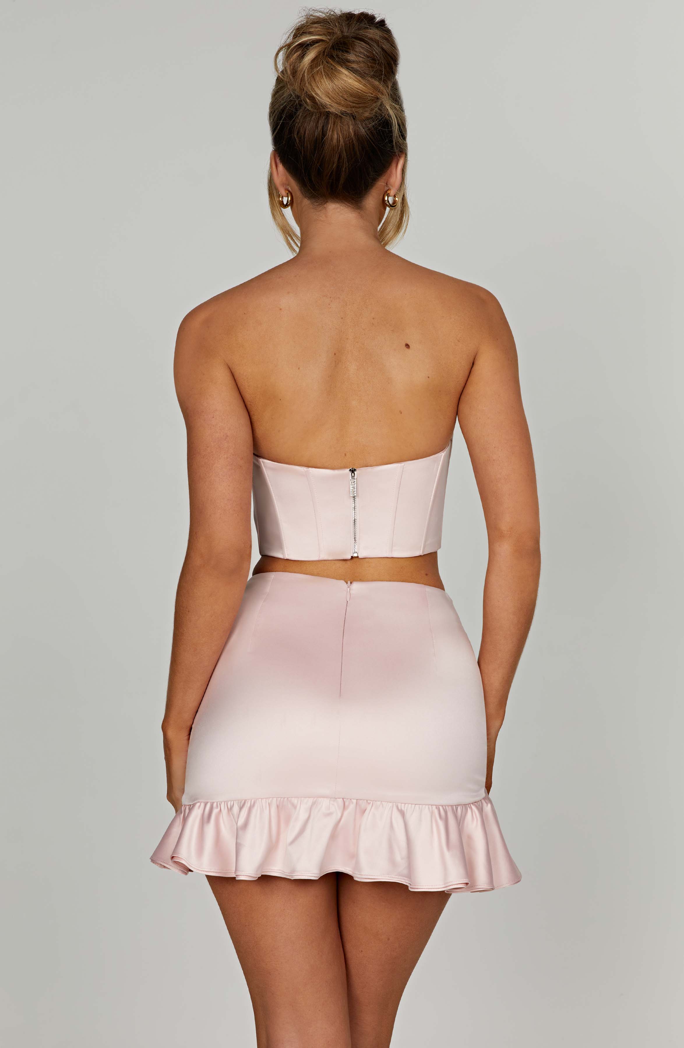 Maura Mini Skirt - Blush - Image 9