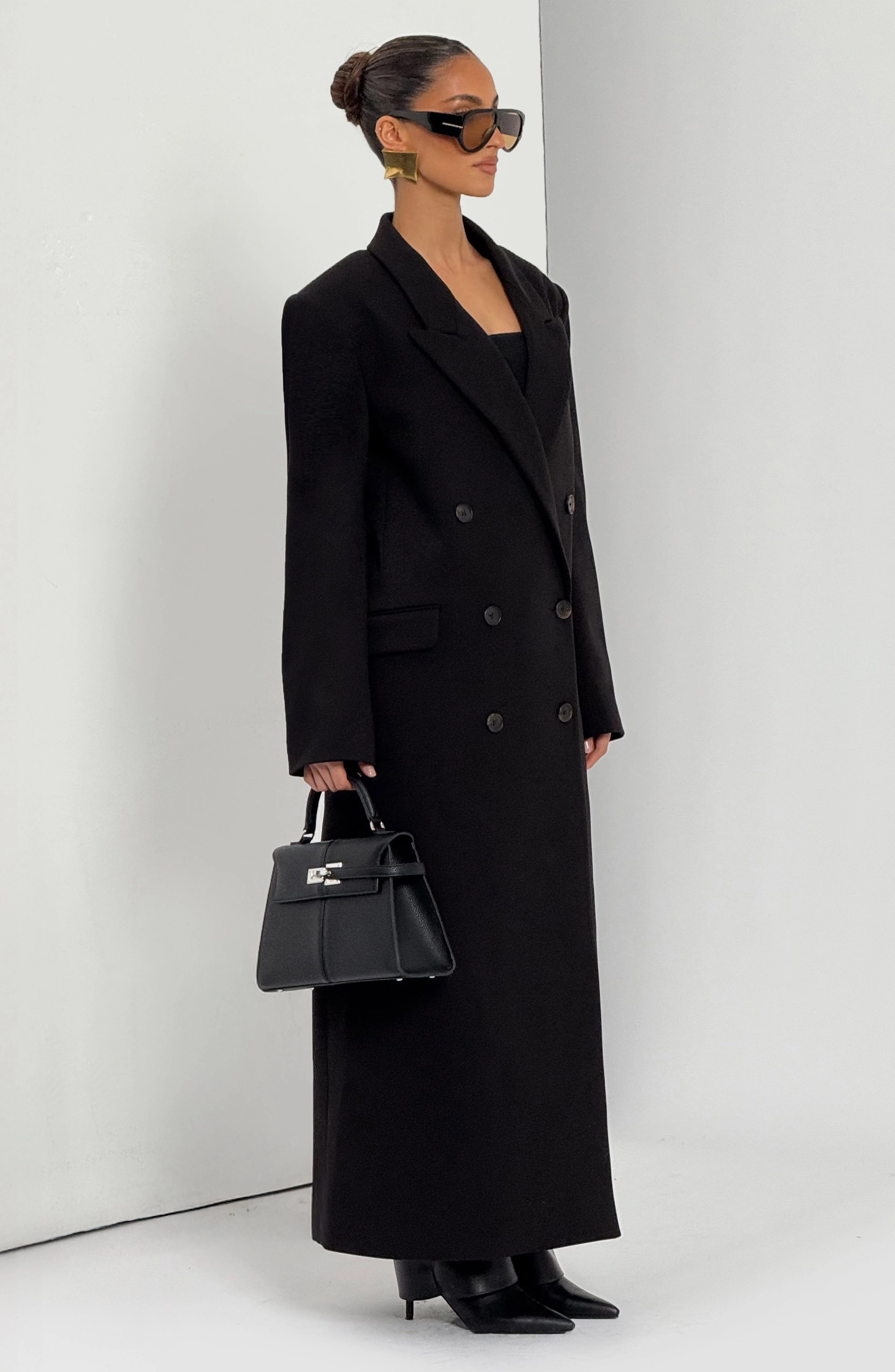 Michelle Coat - Black - Image 6