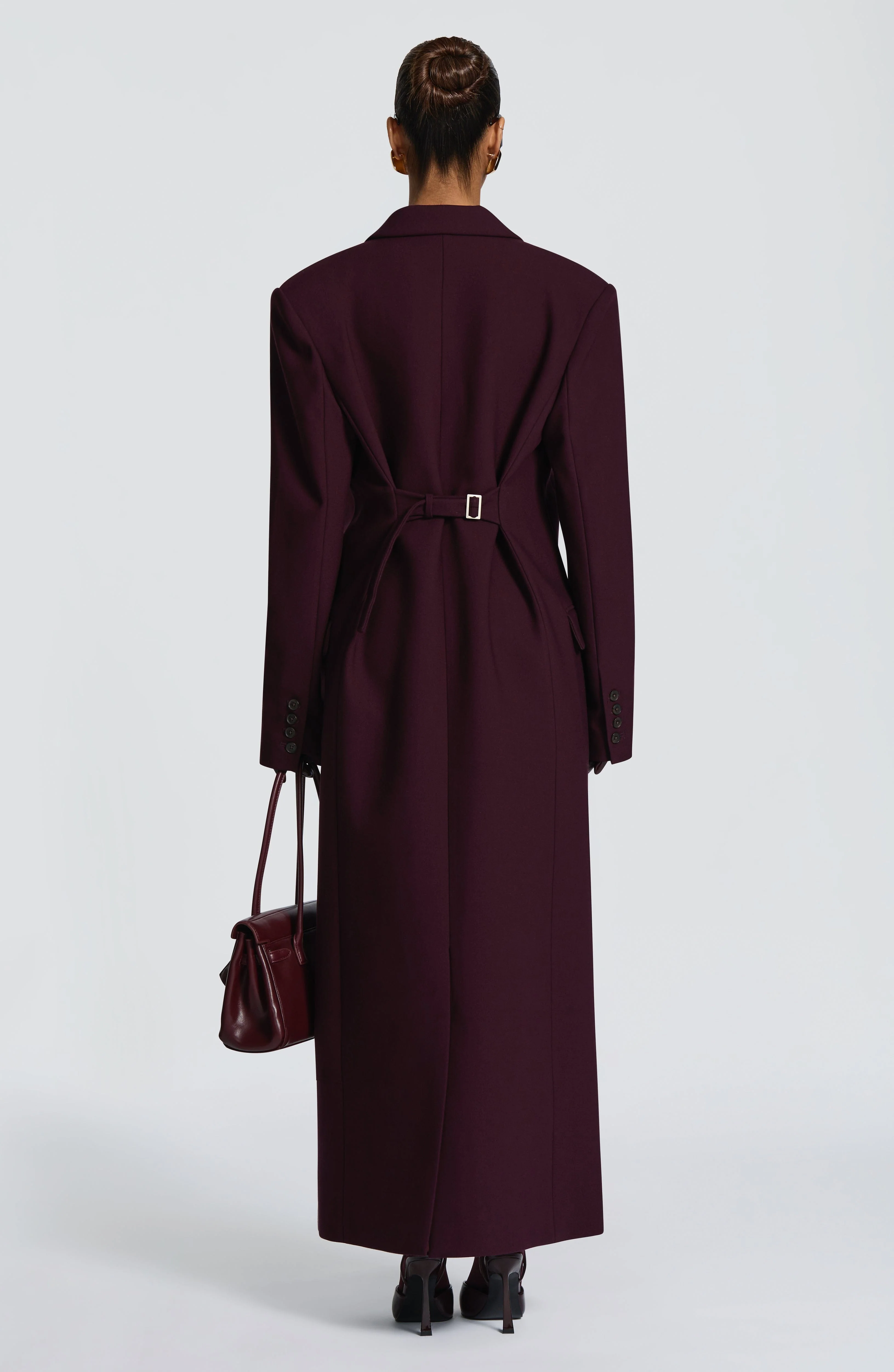 Michelle Coat - Plum - Image 5