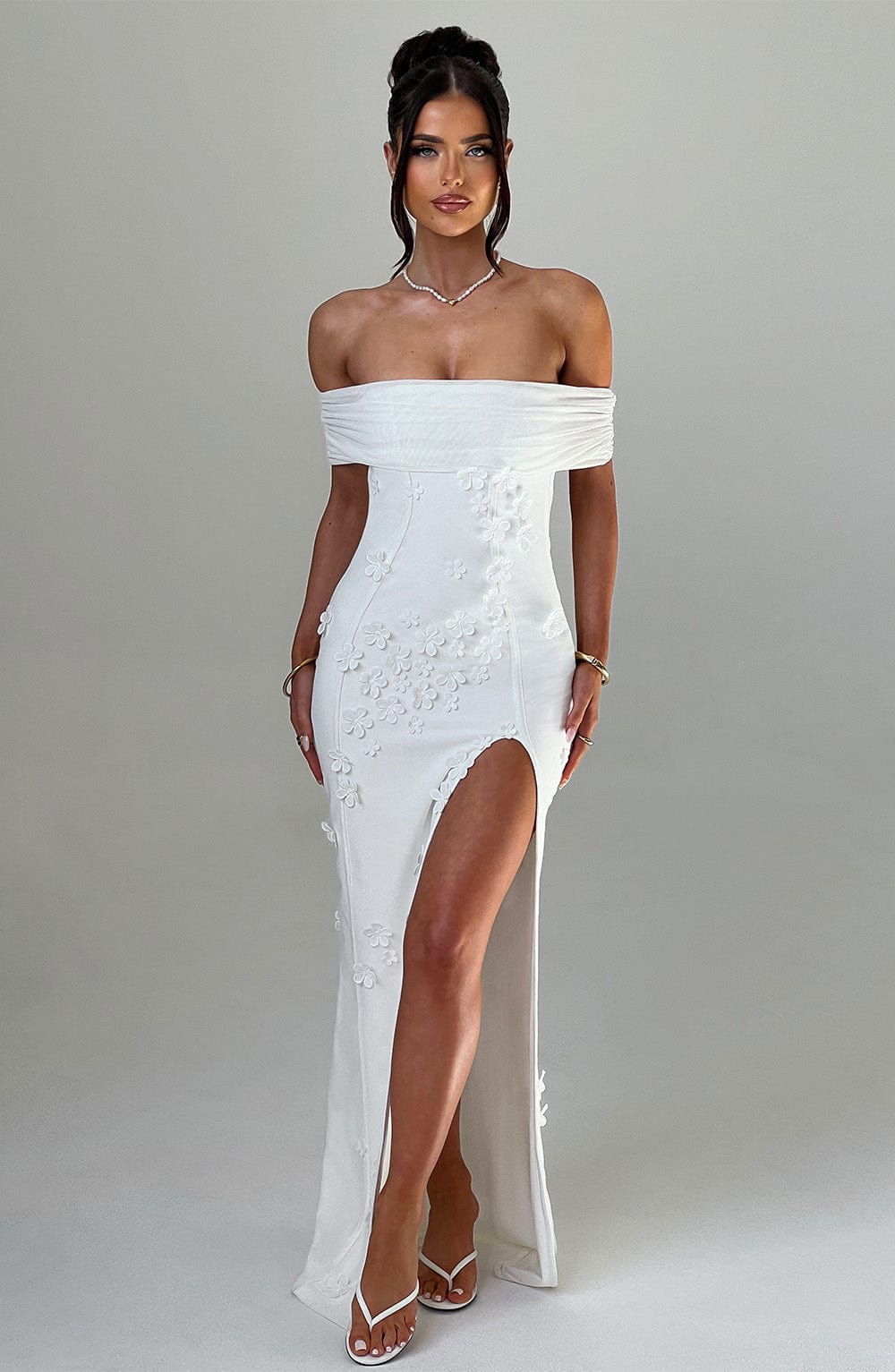 Milani Maxi Dress - Ivory - Image 4
