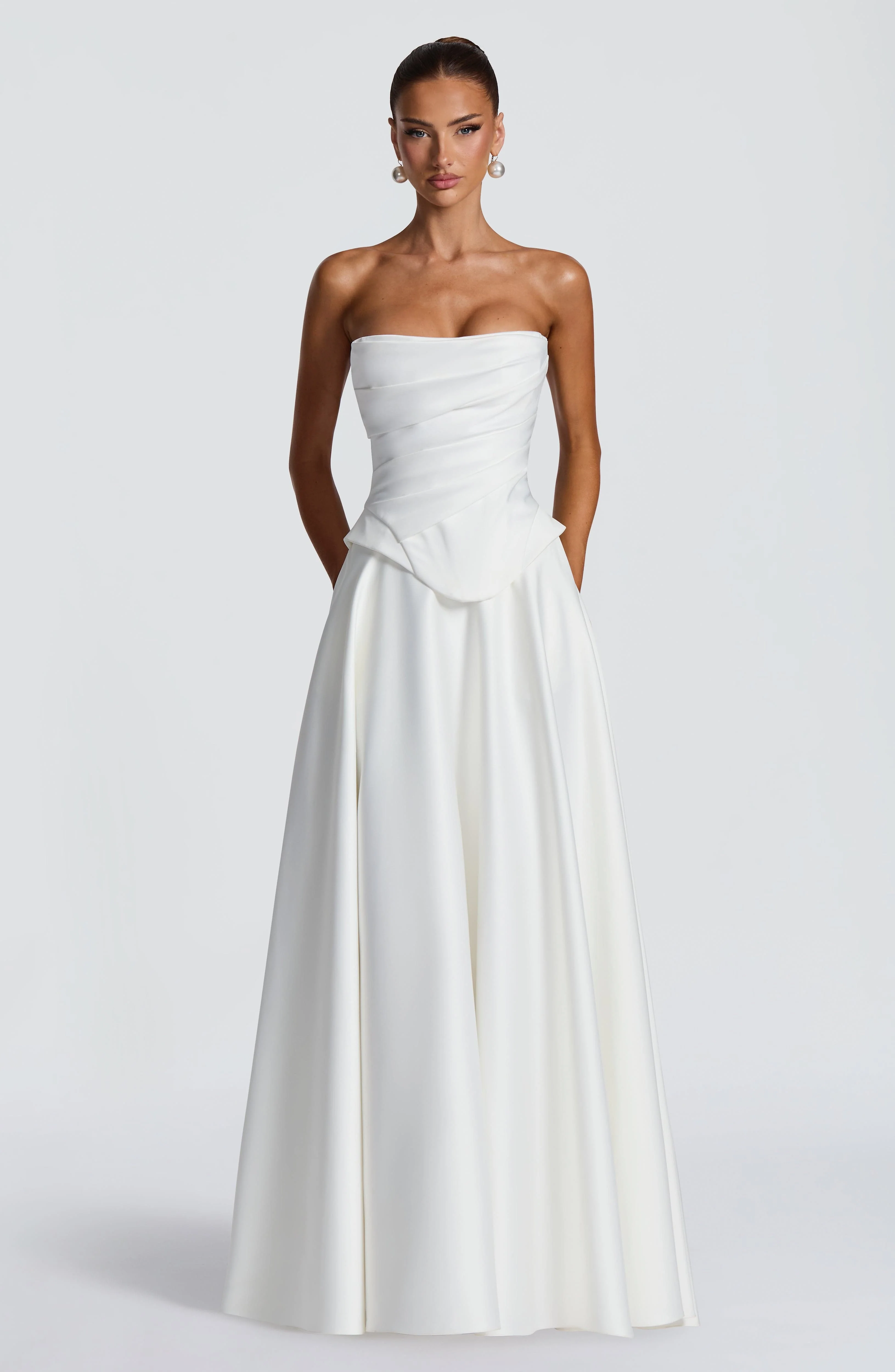 Mira Maxi Skirt - Ivory - Image 10