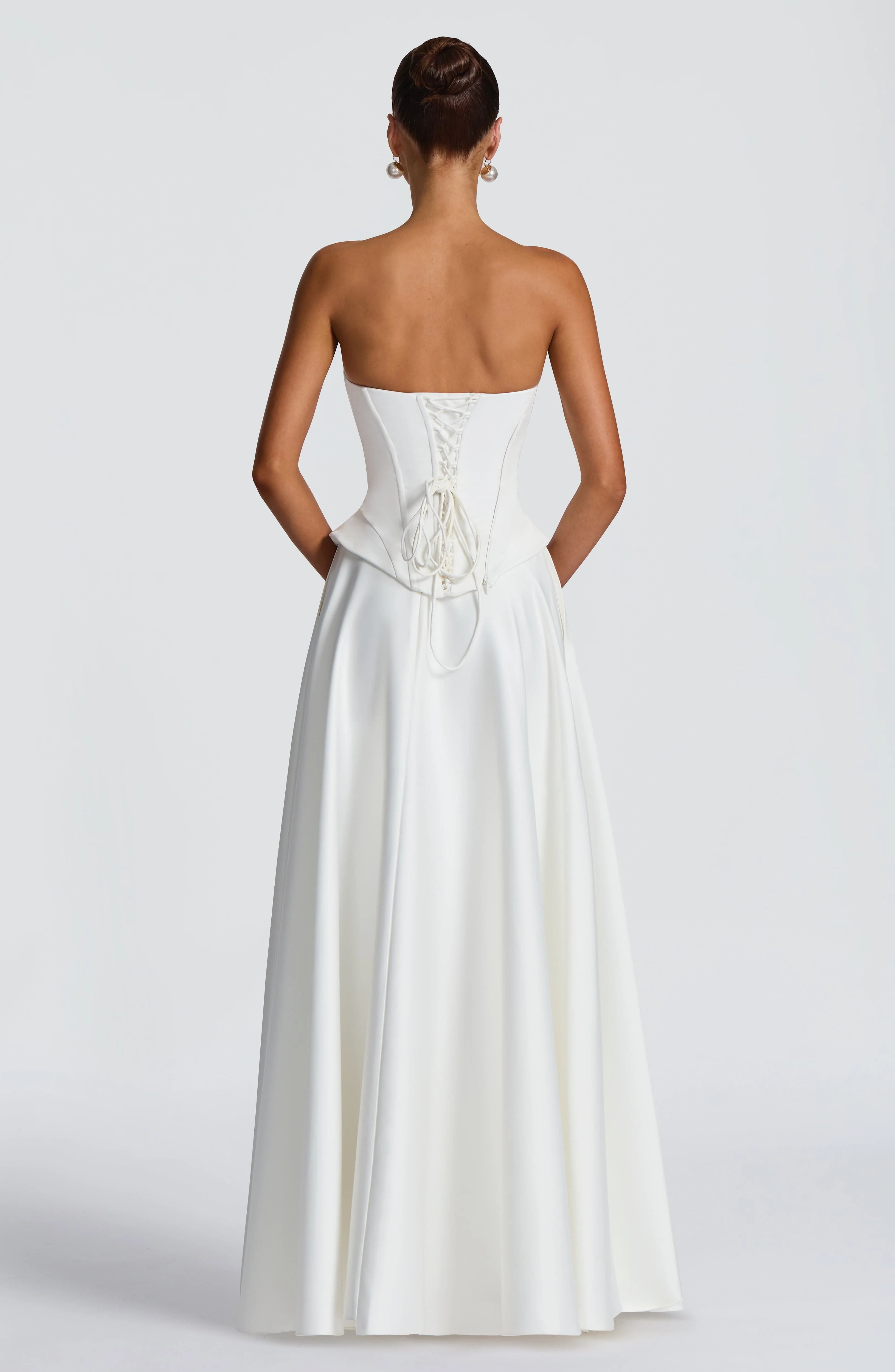 Mira Maxi Skirt - Ivory - Image 4