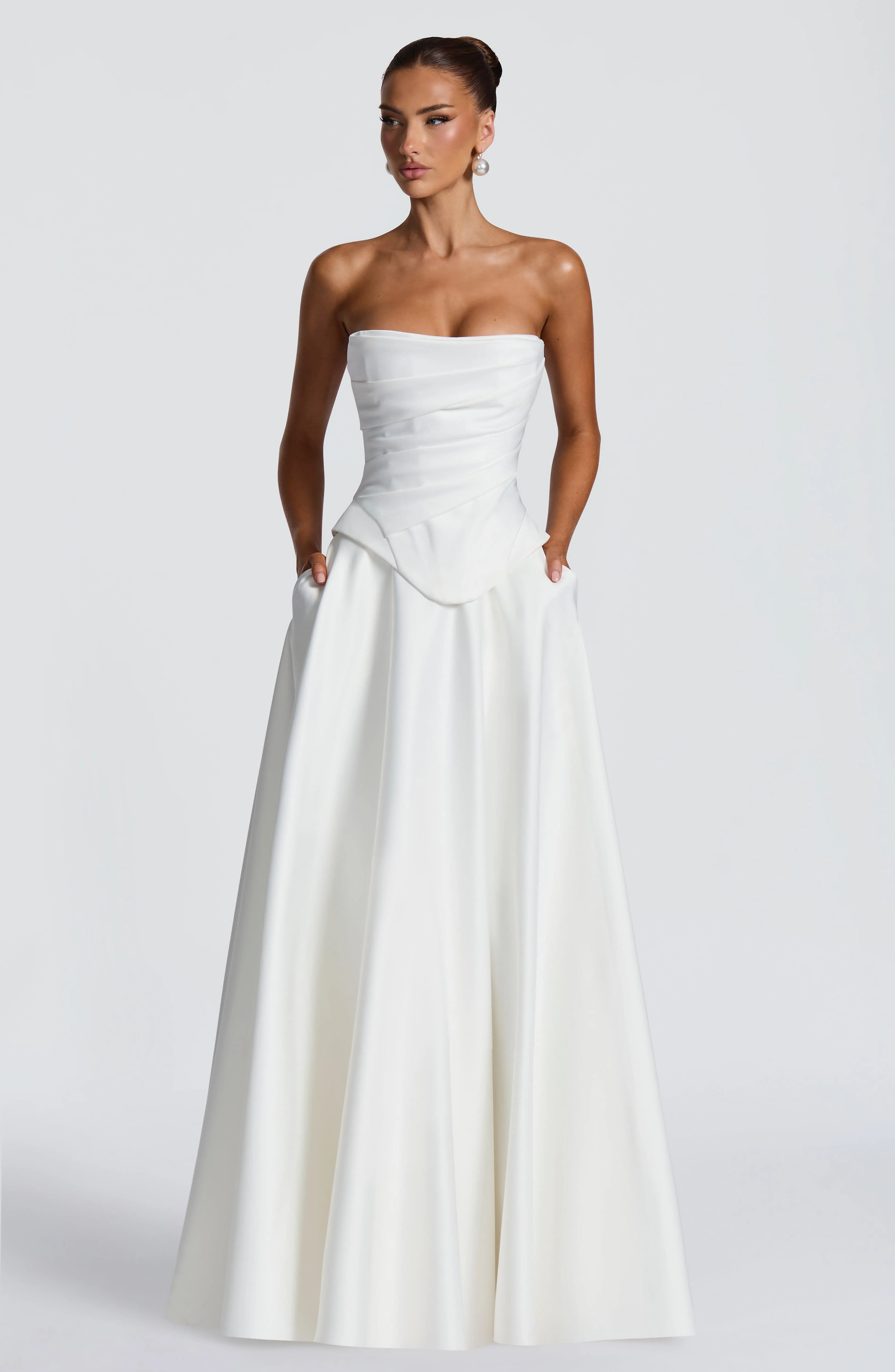 Mira Maxi Skirt - Ivory - Image 7