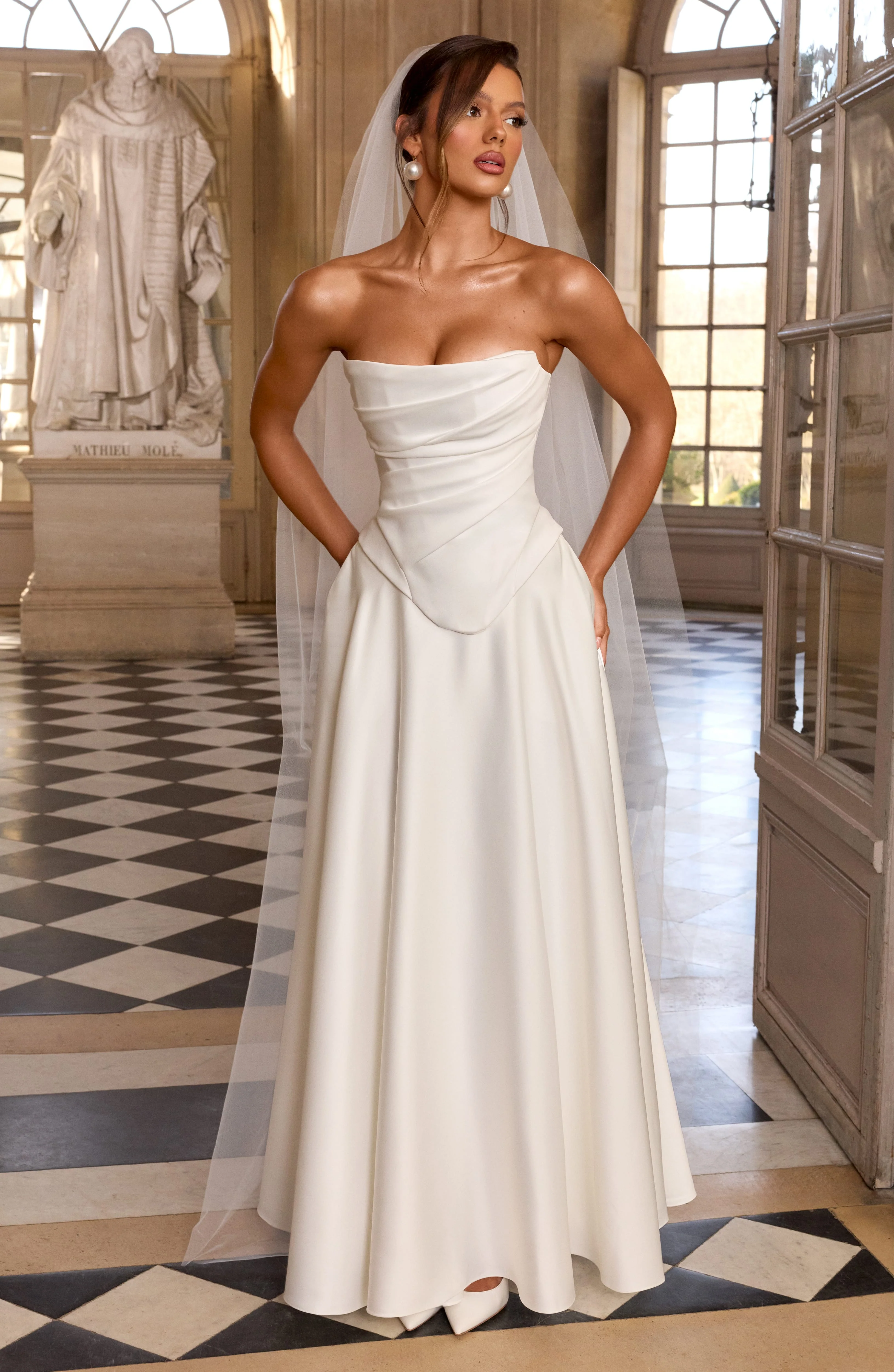 Mira Maxi Skirt - Ivory - Image 9