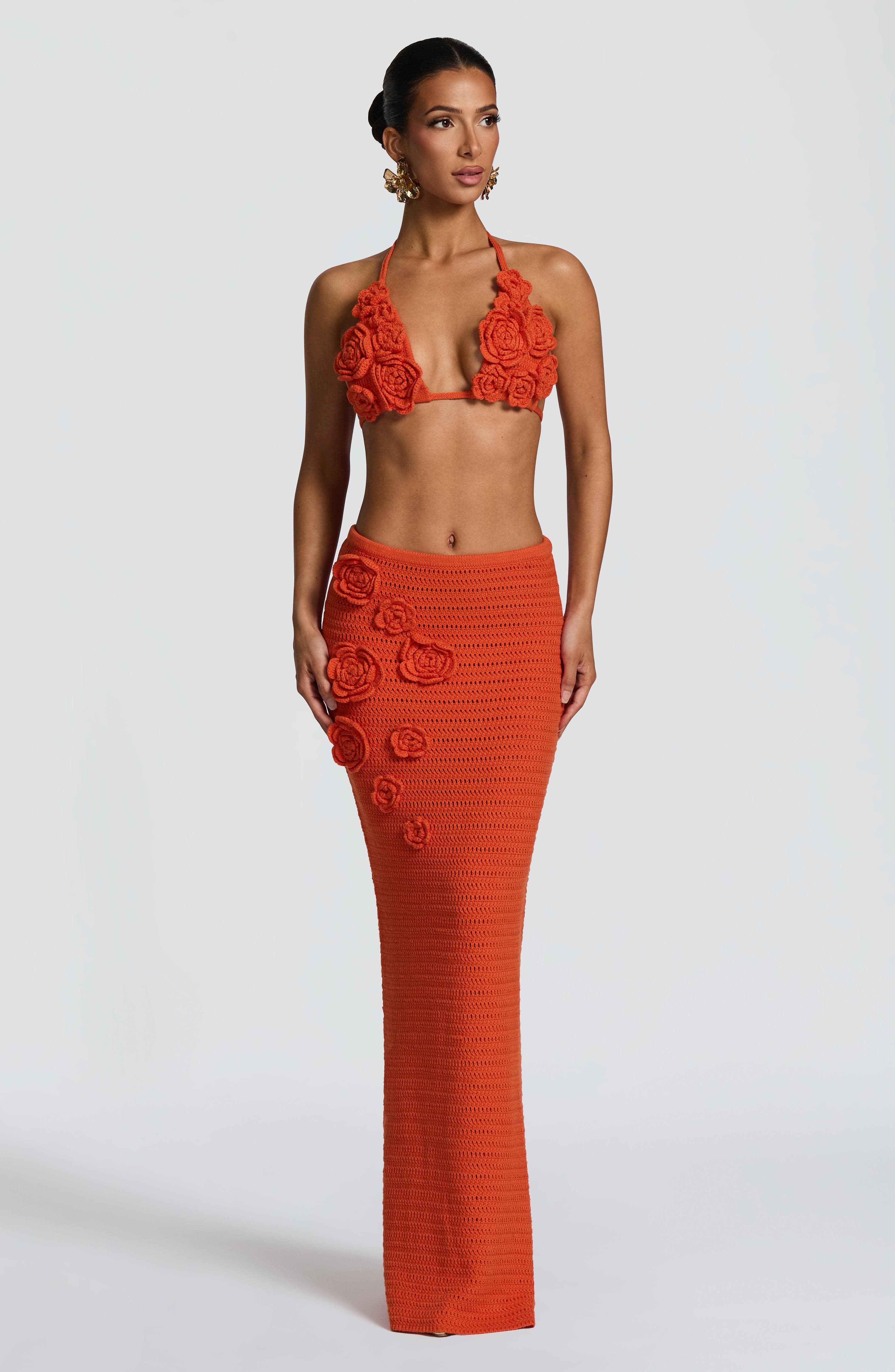 Nerida Top - Orange - Image 7