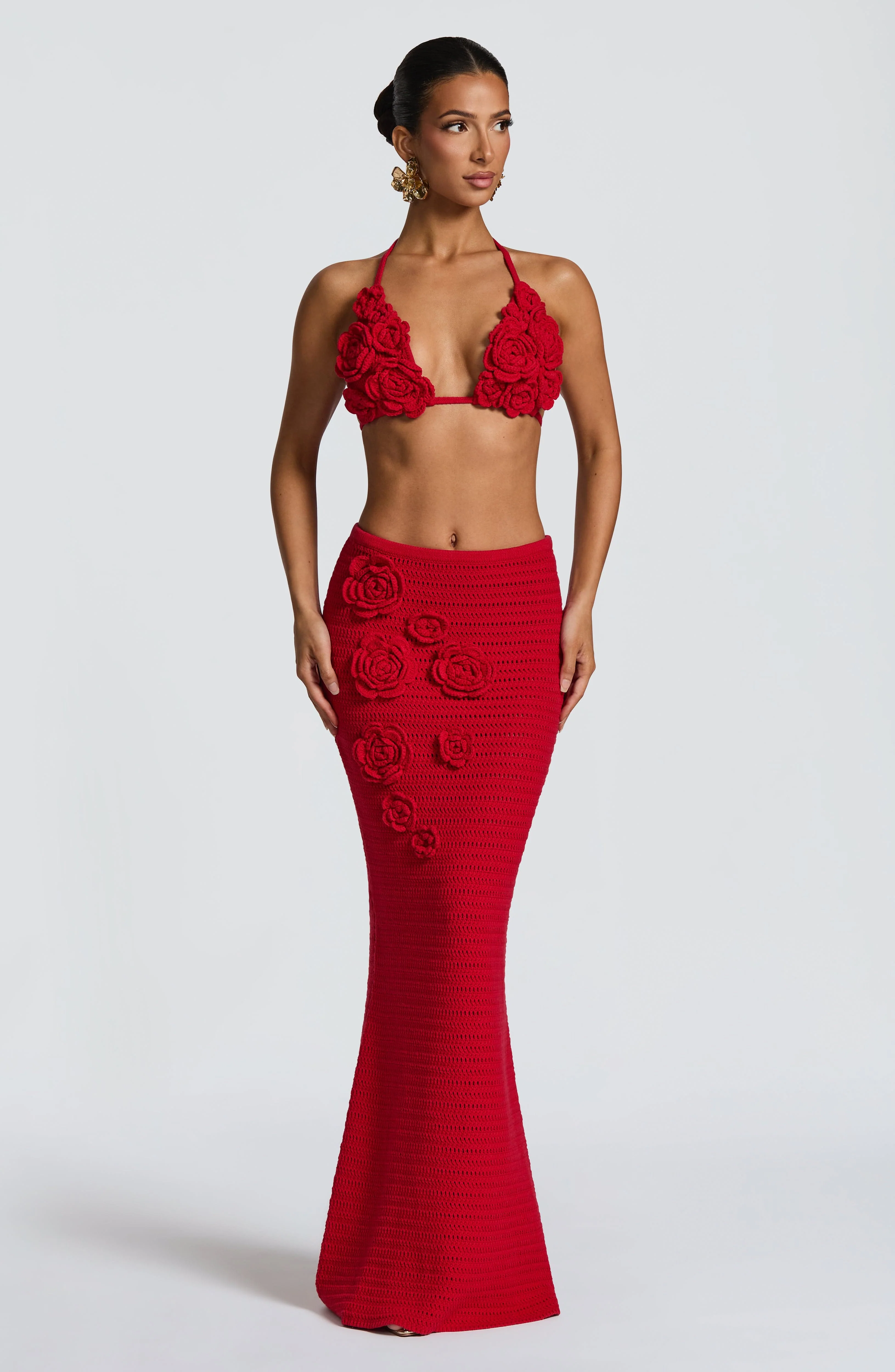 Nerida Top - Red - Image 6
