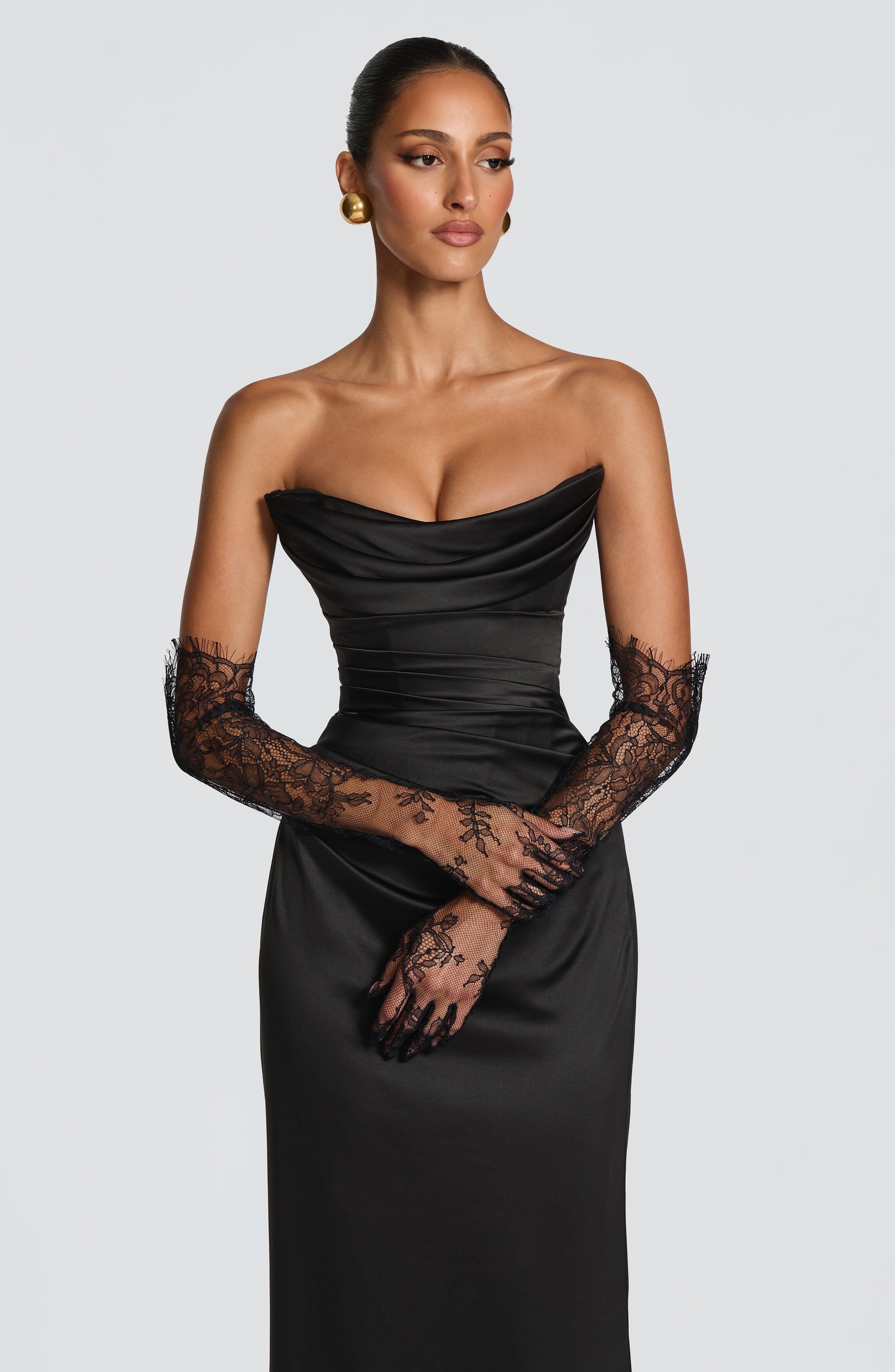 Nia Gloves - Black - Image 4