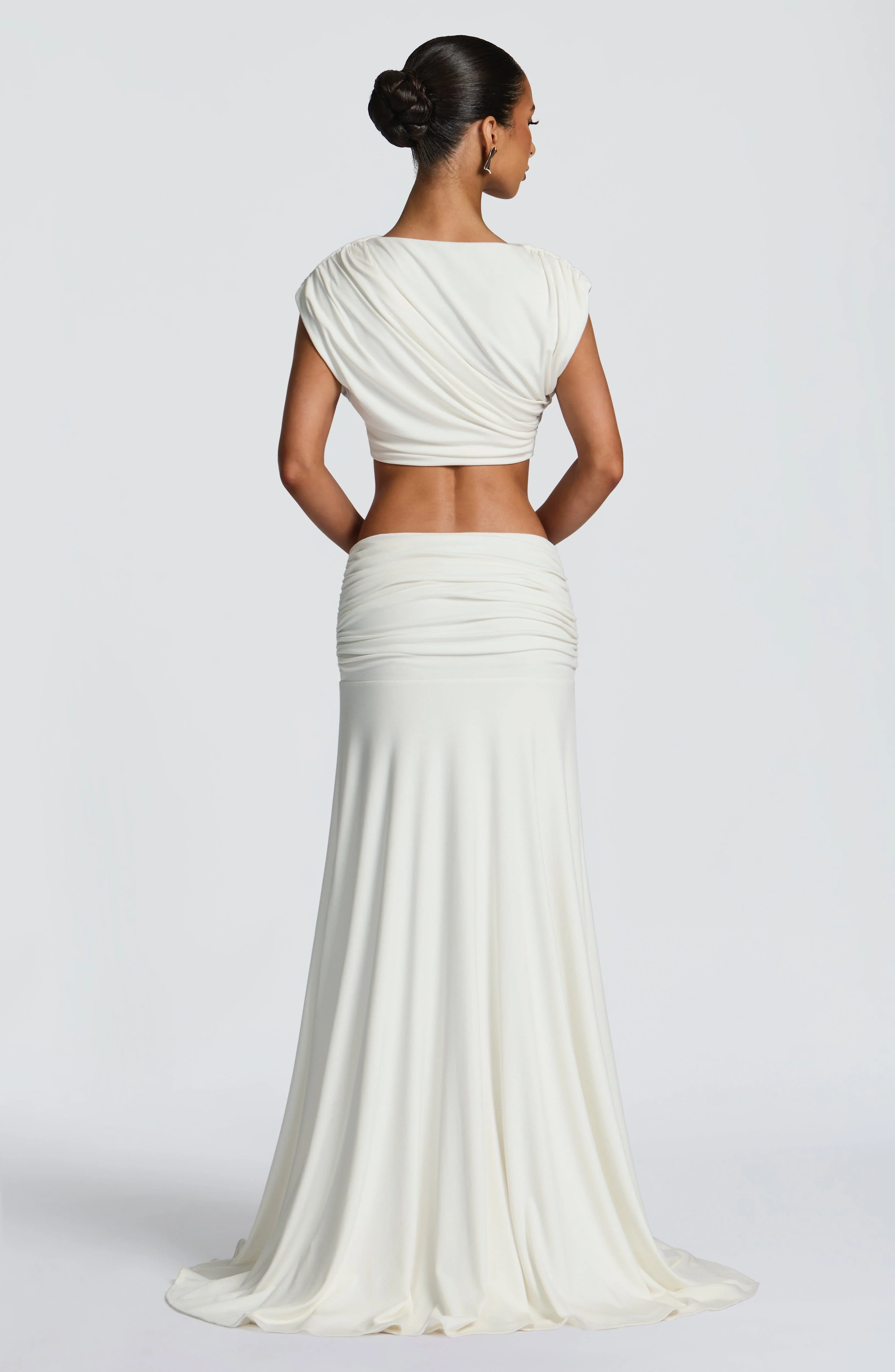 Paige Maxi Skirt - Ivory - Image 3