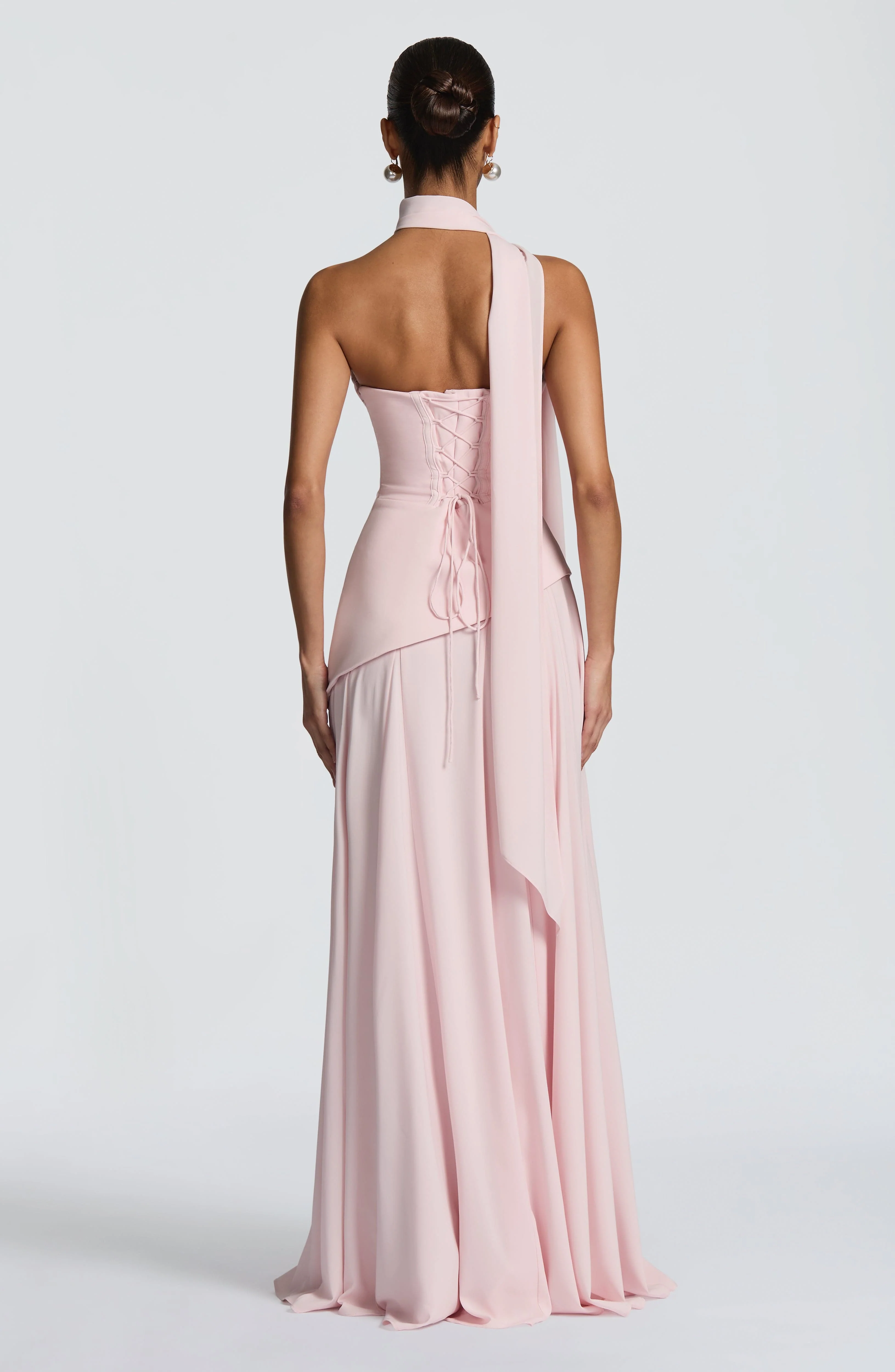 Patricia Maxi Dress - Blush - Image 8