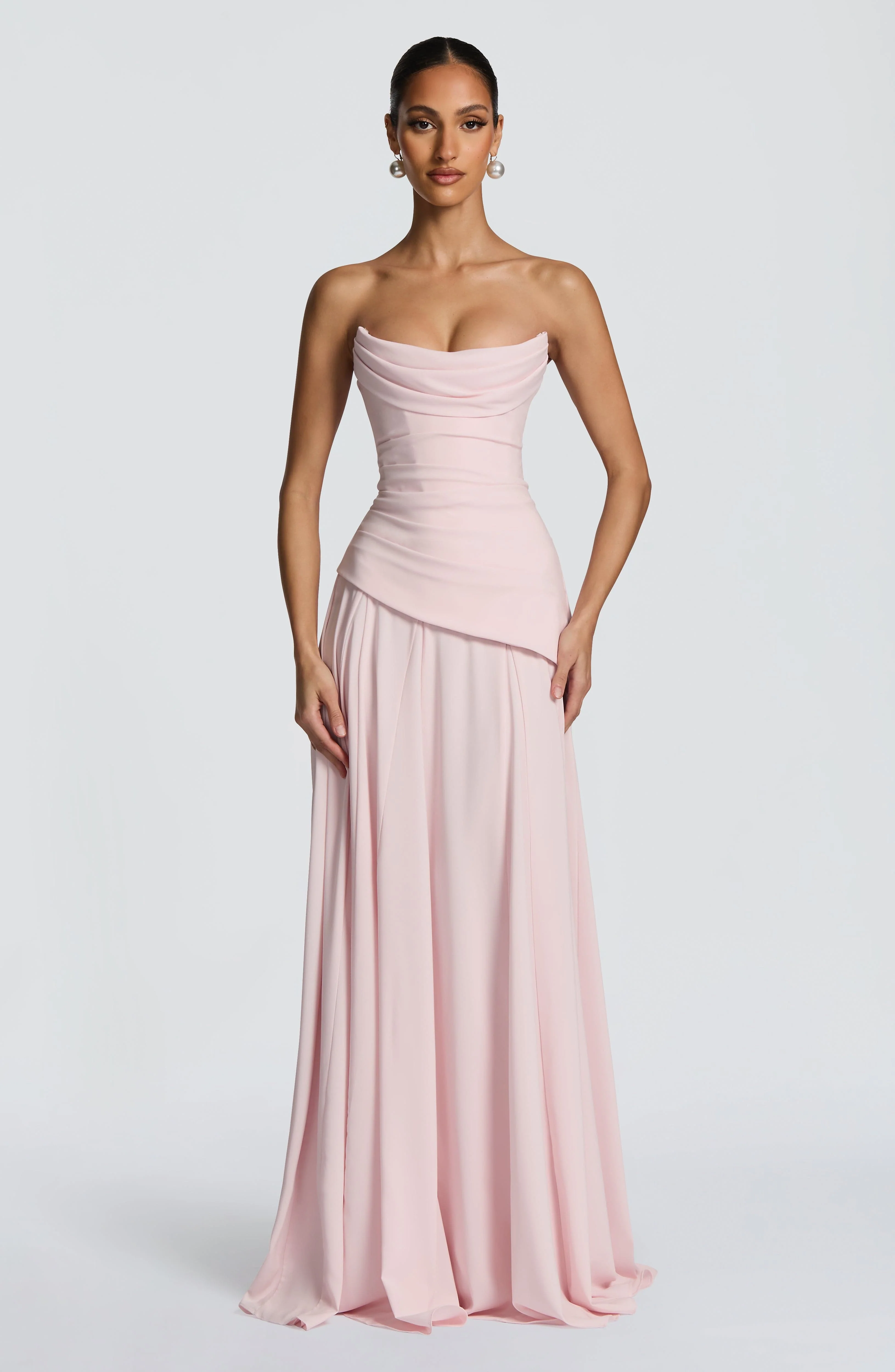 Patricia Maxi Dress - Blush - Image 9